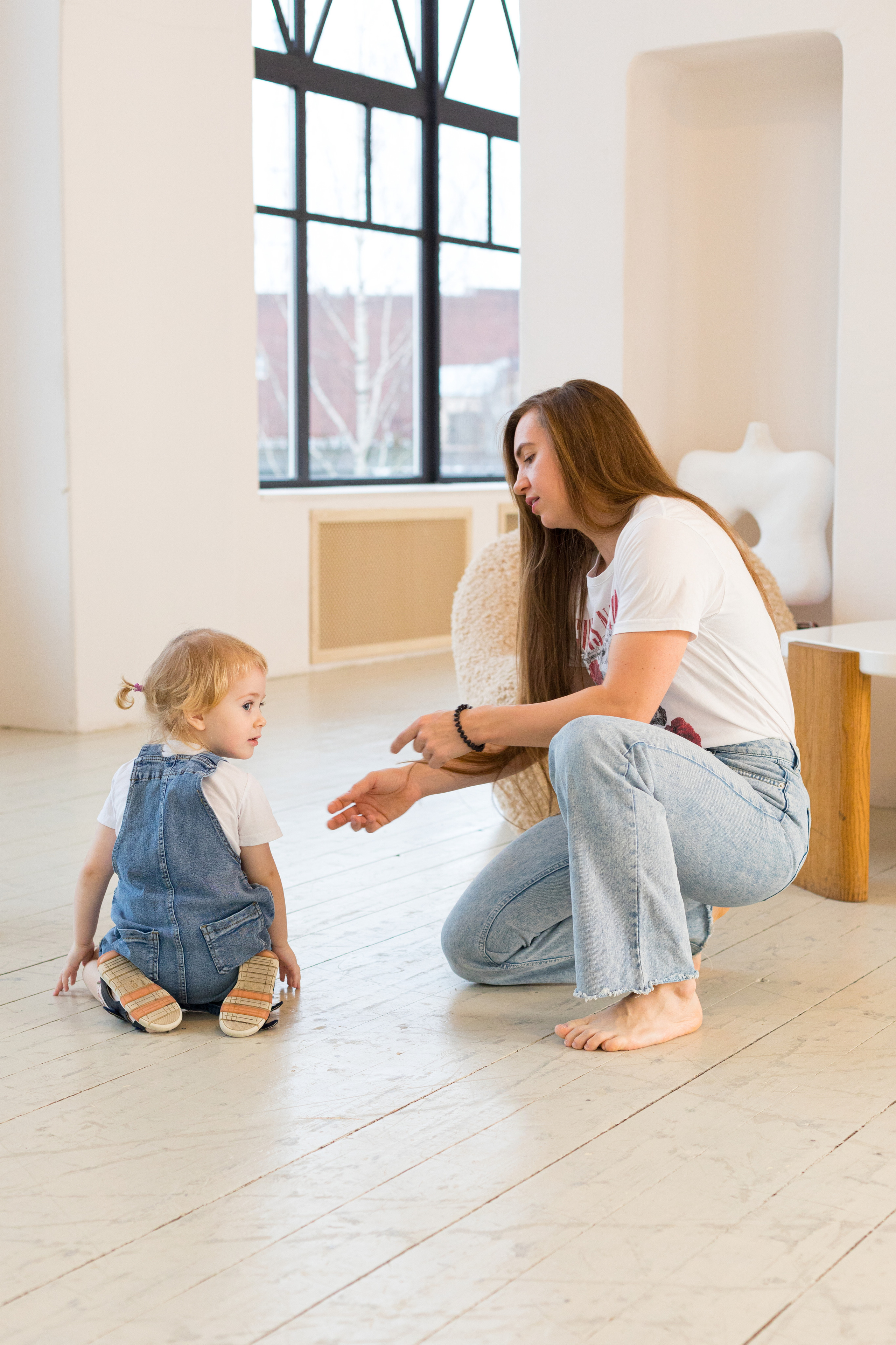 Семейная фотосессия в студии с ребенком. Детский и контент фотограф Надя Волкова Санкт-Петербург