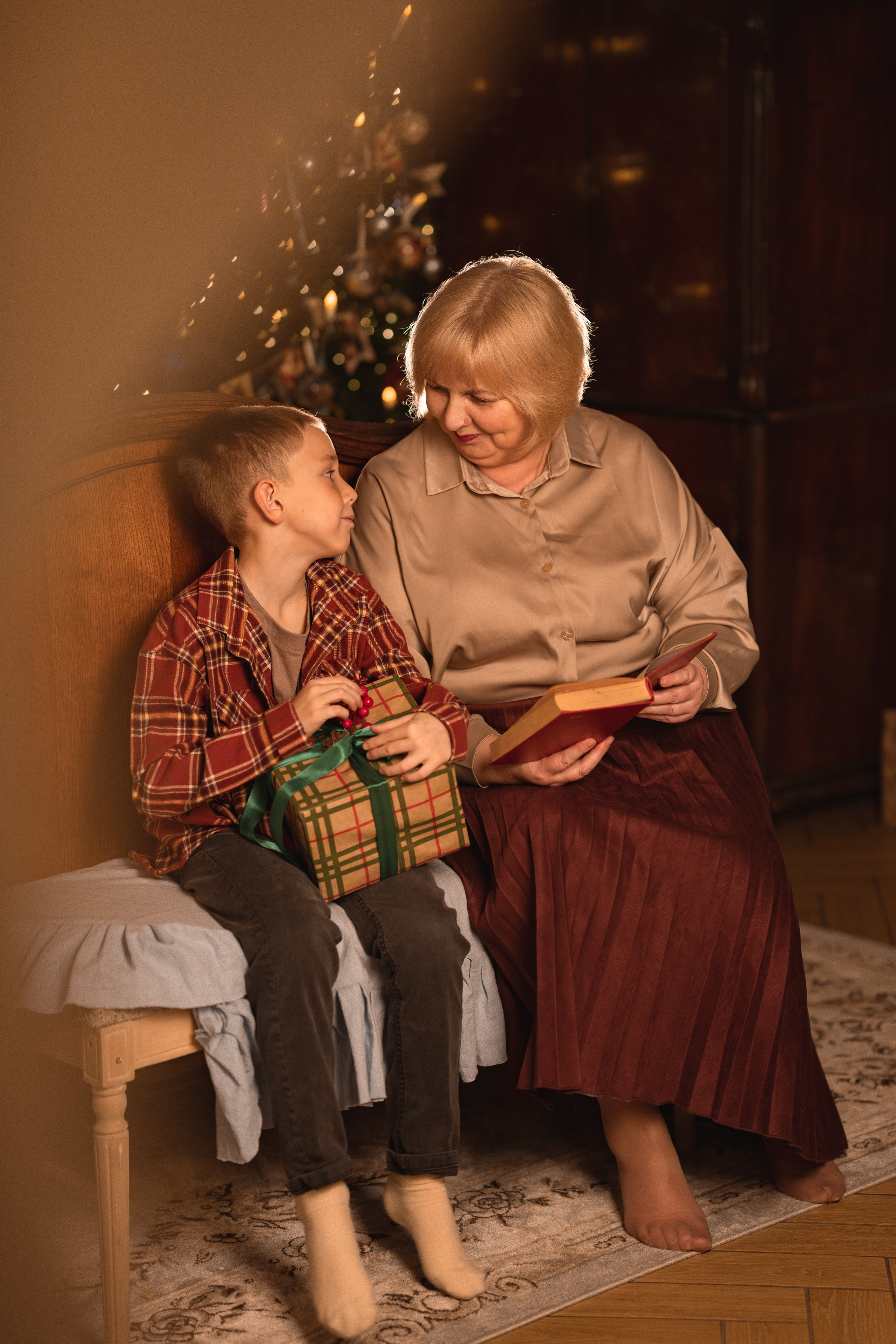 Уютным зимним вечером. Семейный и портретный фотограф в Санкт-Петербурге Татьяна Гримоть