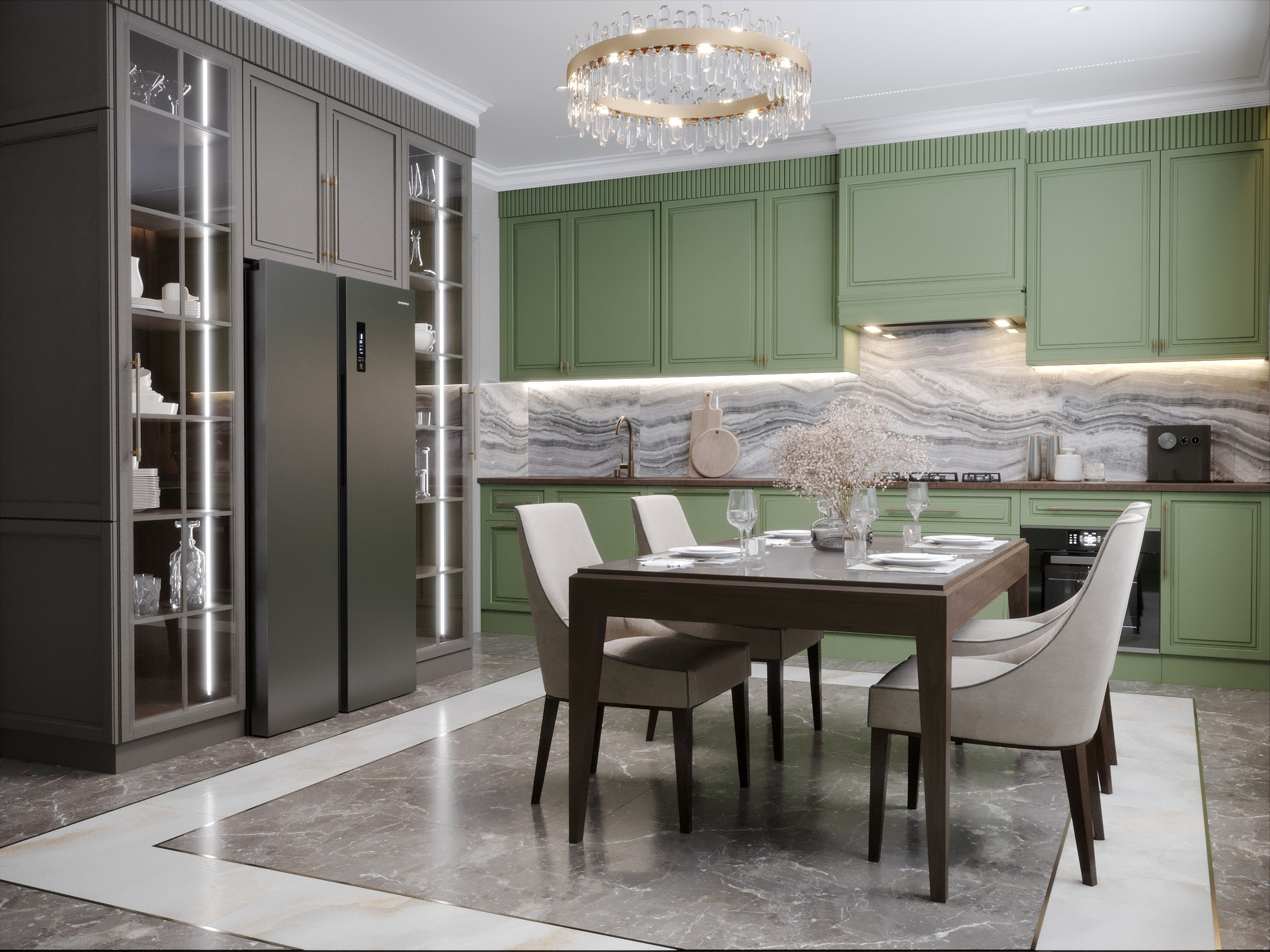 Дизайн-проект частного дома в станице Ленинградской. Дизайнер интерьеров Успенская Виктория Краснодар