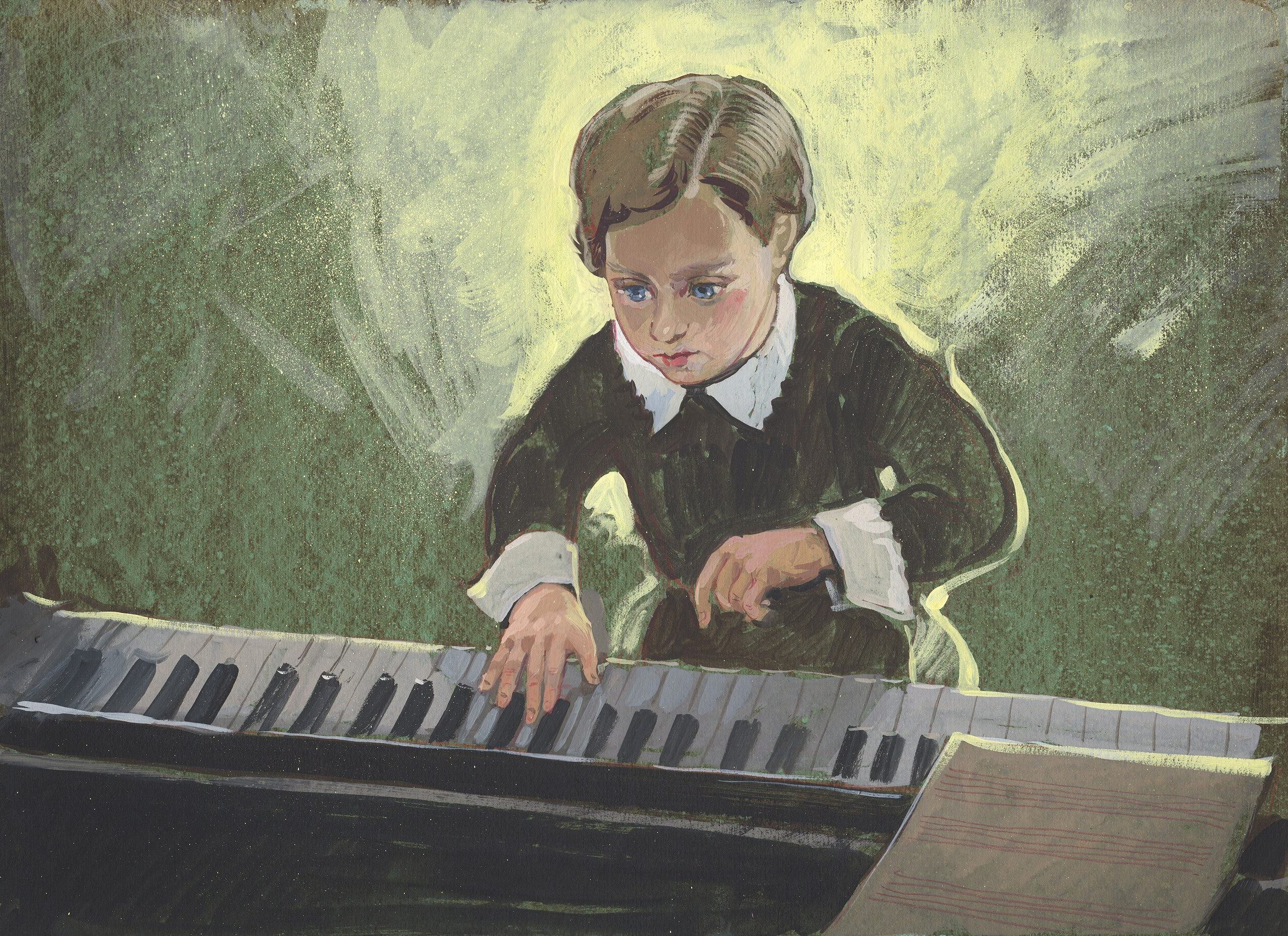 Григ. Художник Анна Хопта