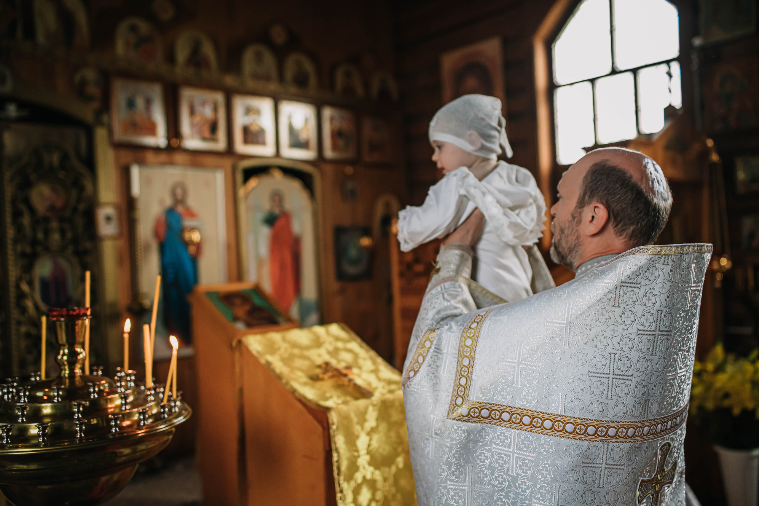 Крещение Мирославы. Фотограф Дарья Маташкова