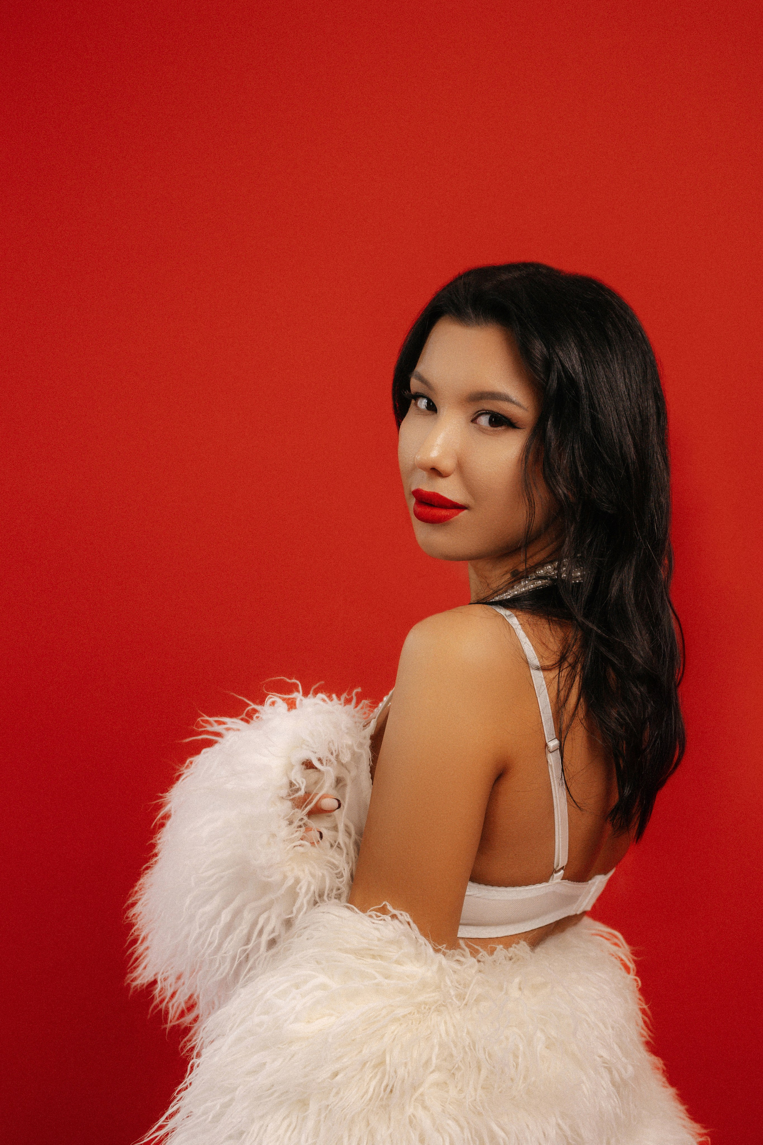 Евгения в шубе. Семейный и женский фотограф в Ростове-на-Дону Екатерина Фитисова