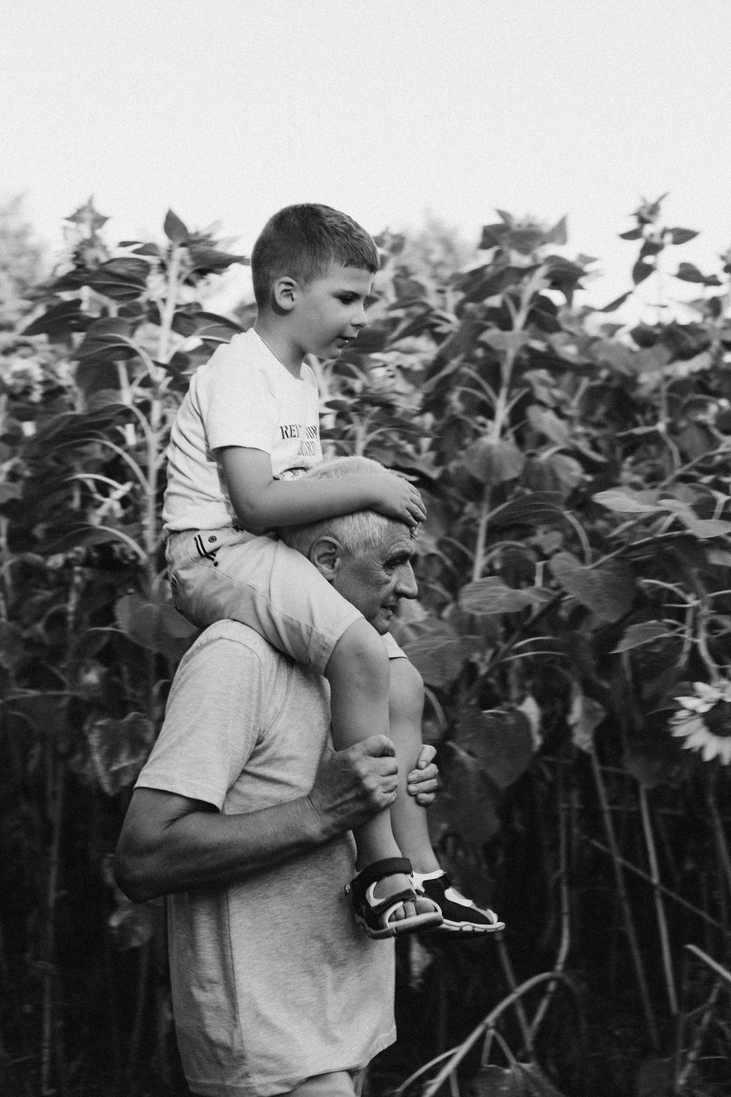 В гостях у дедушки. Свадебный и семейный фотограф Краснова Юлия