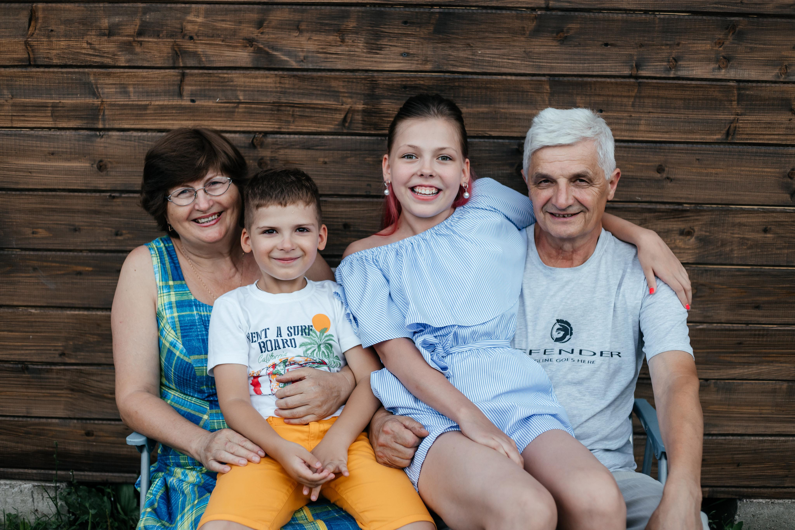 В гостях у дедушки. Свадебный и семейный фотограф Краснова Юлия