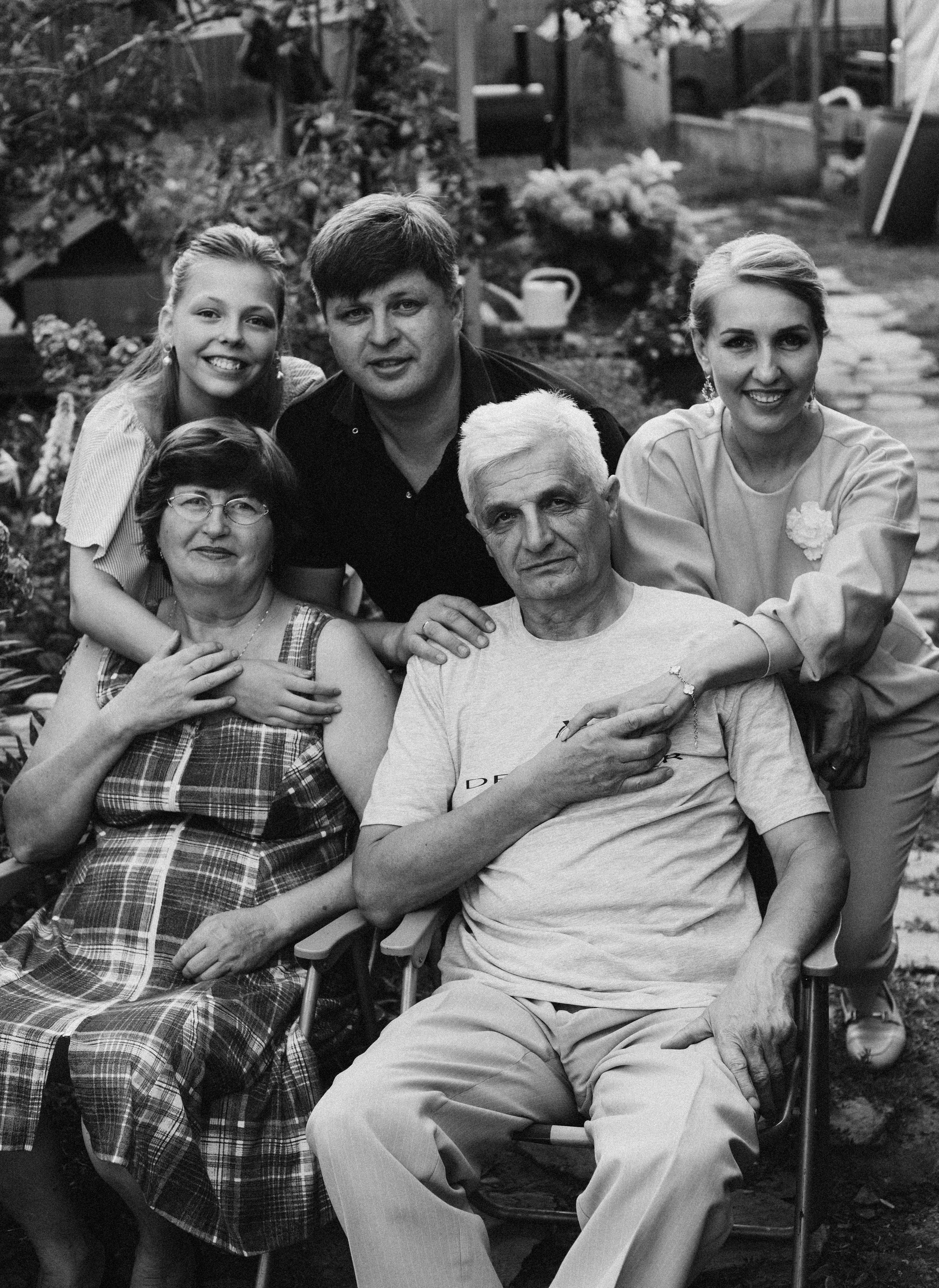 В гостях у дедушки. Свадебный и семейный фотограф Краснова Юлия