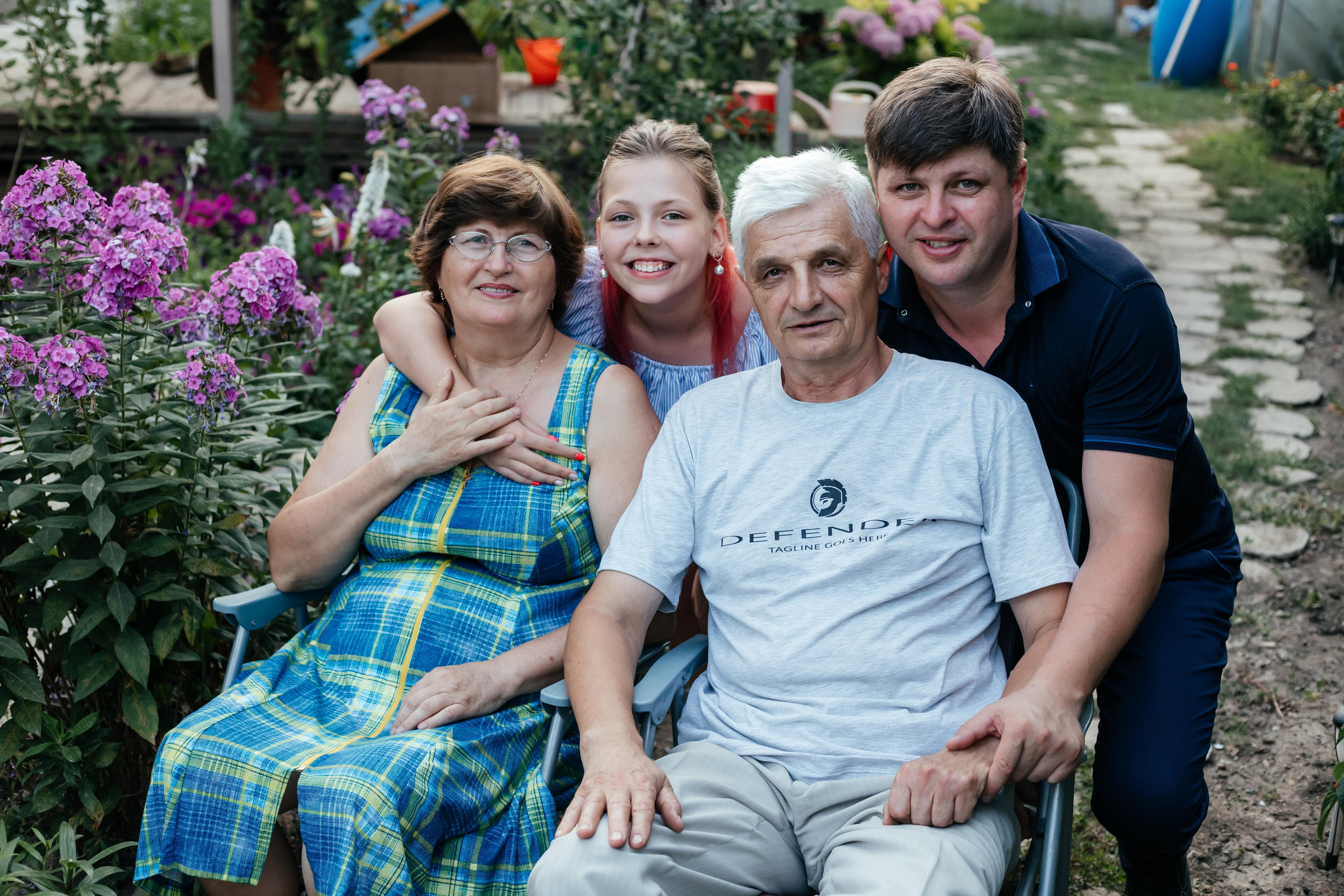 В гостях у дедушки. Свадебный и семейный фотограф Краснова Юлия