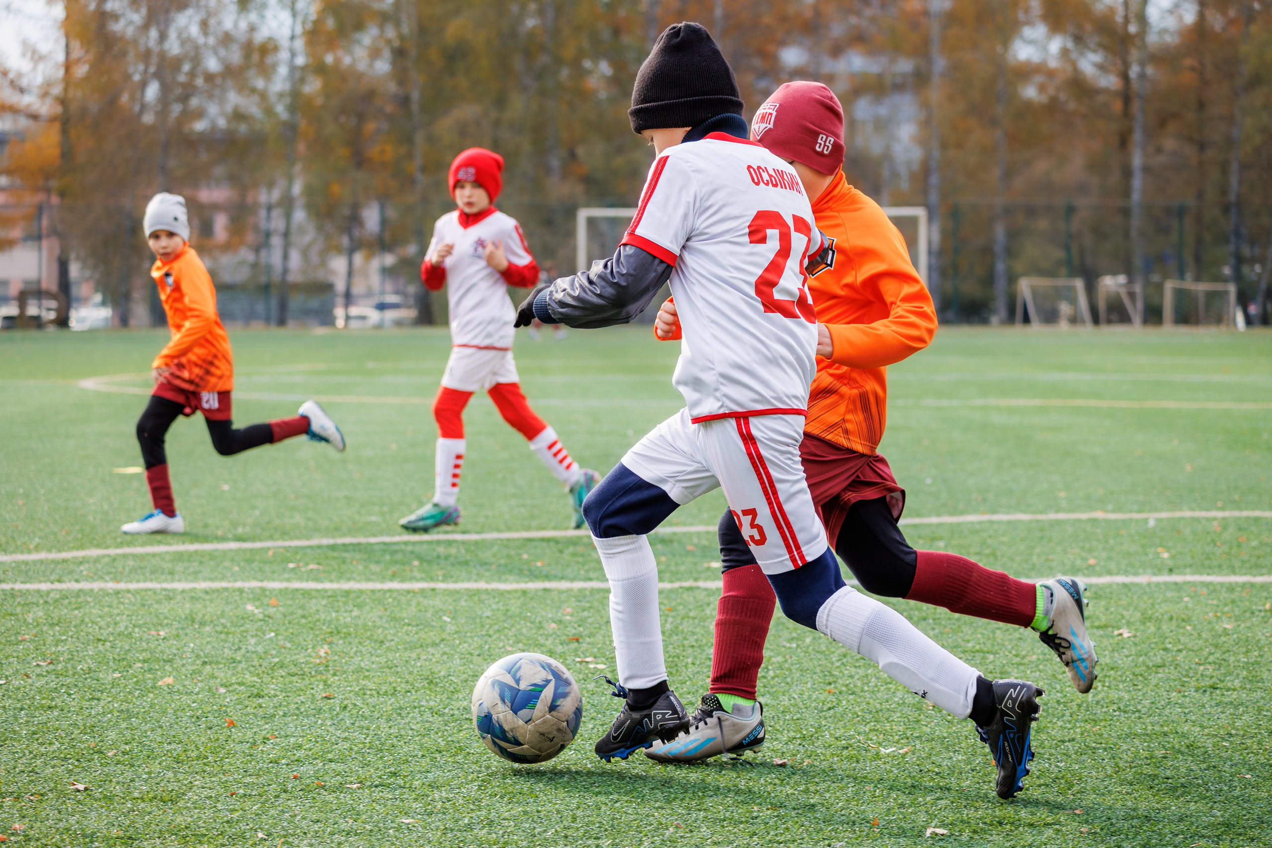 Товарищеский матч среди юниоров. Репортажный фотограф в Барнауле Владимир Игнатов