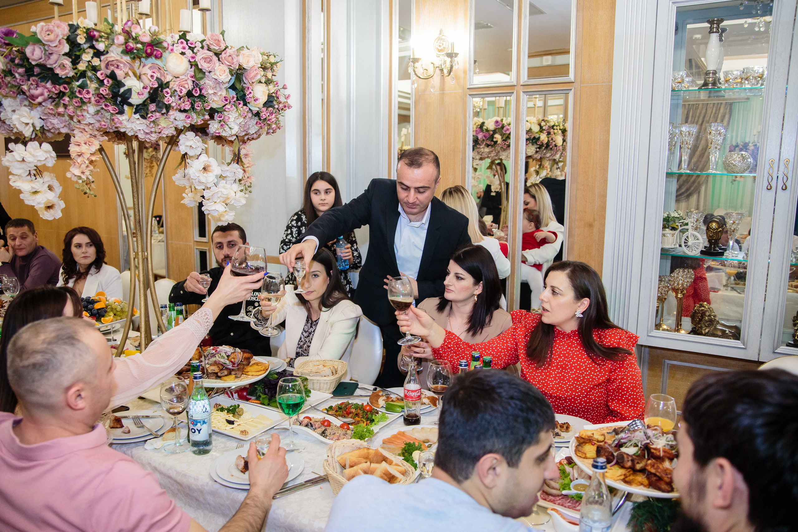 Банкет в ресторане Татев. Фотограф на праздник в Москве