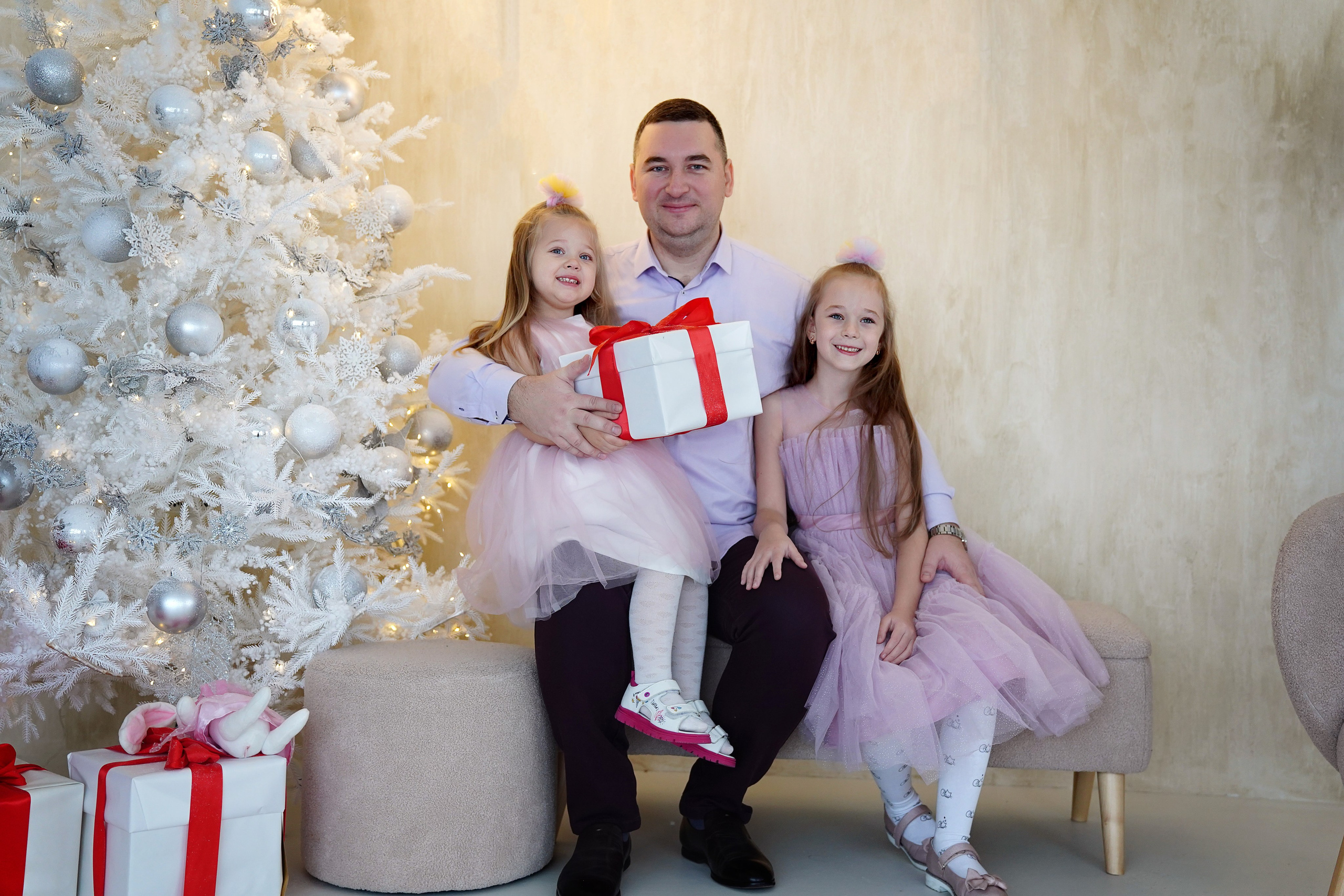 Семейная фотосессия в студии ZOOM (Сосенки). Семейный и детский фотограф в Москве Екатерина Офицерова