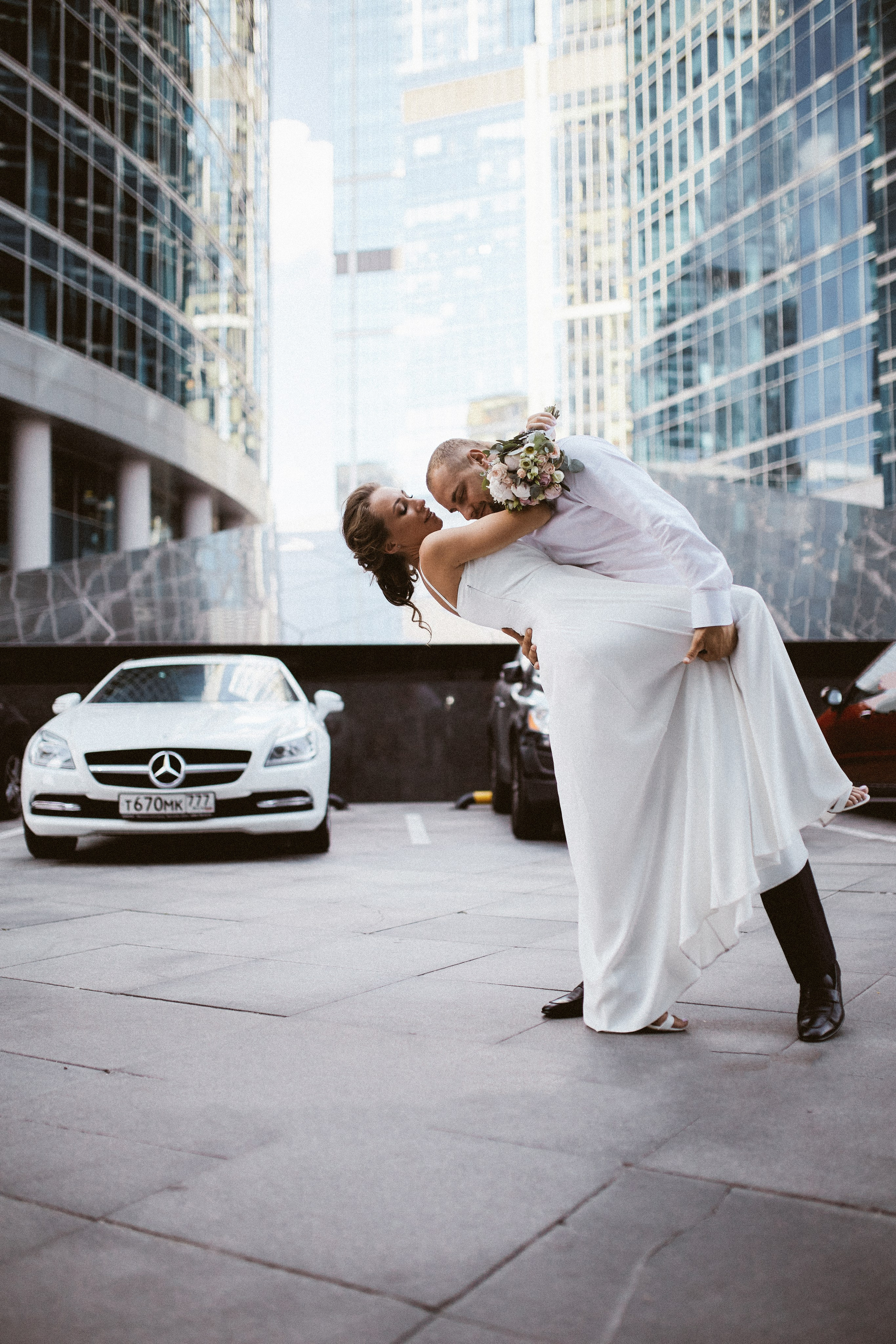 Свадьба в Сити. Портретный фотограф в Москве Мария Варлей