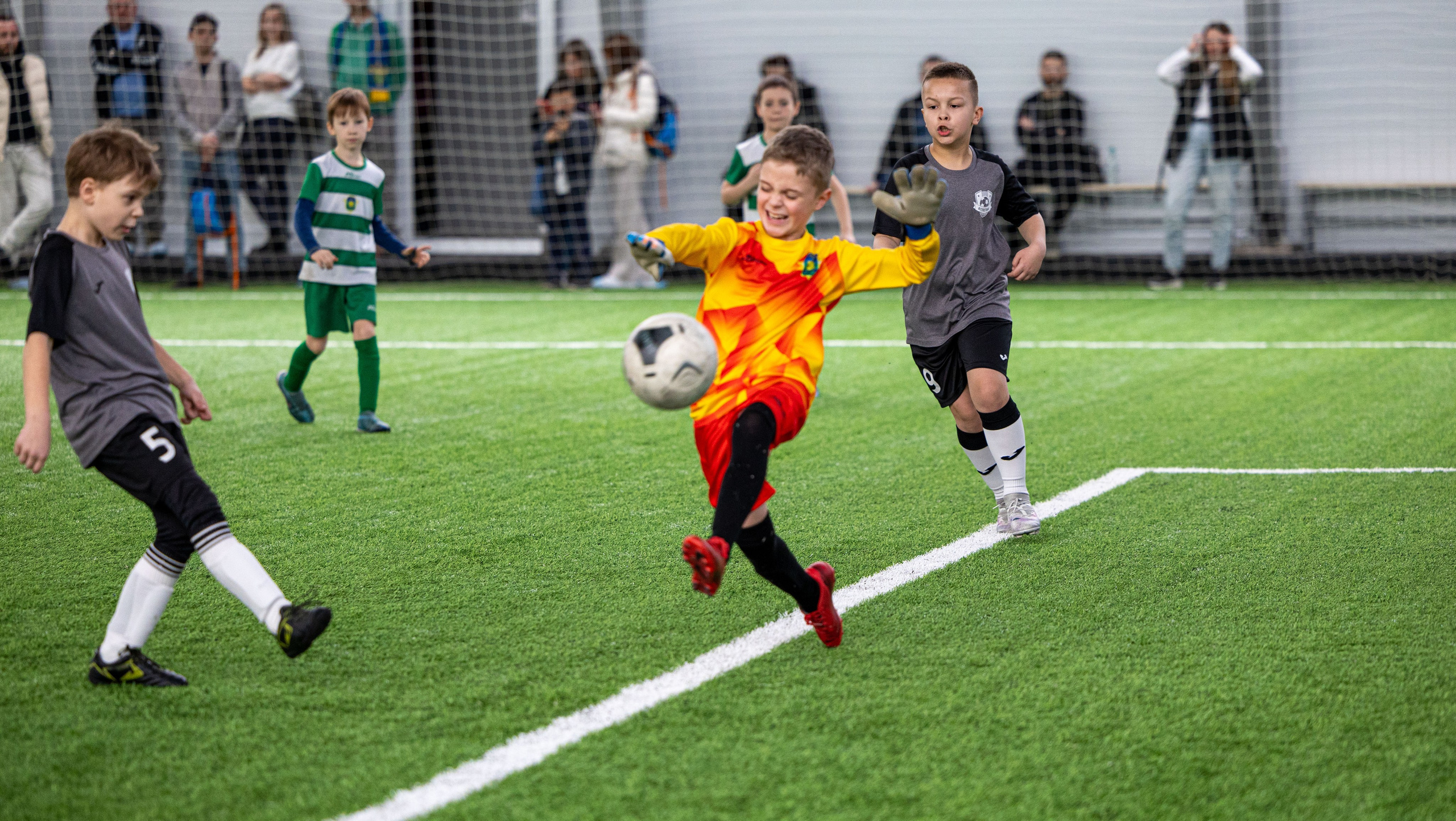 Футбол детский. Спортивный фотограф в Санкт-Петербурге Анна Красюк