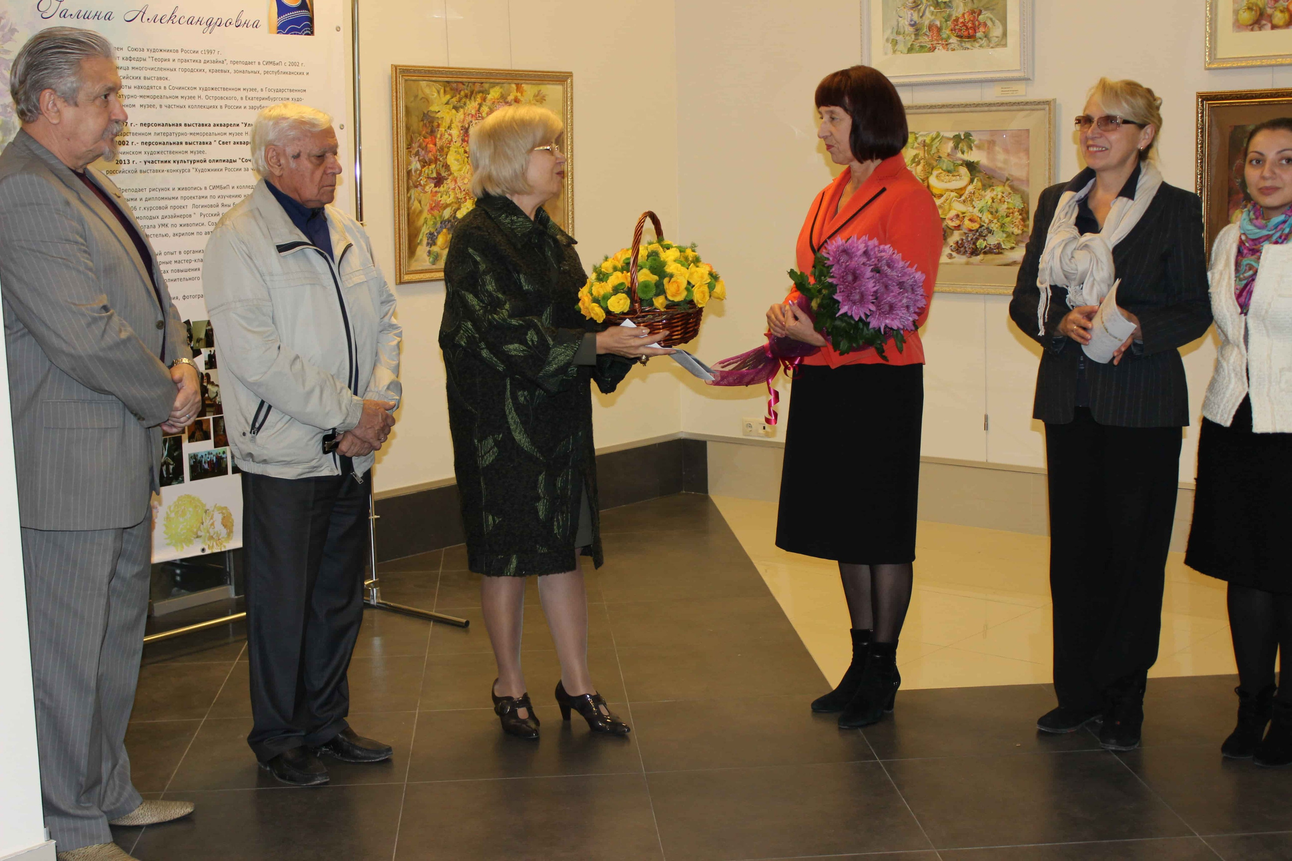 Выставка Галины Поплавской «Учитель и ученики». Свет акварели Галины Поплавской