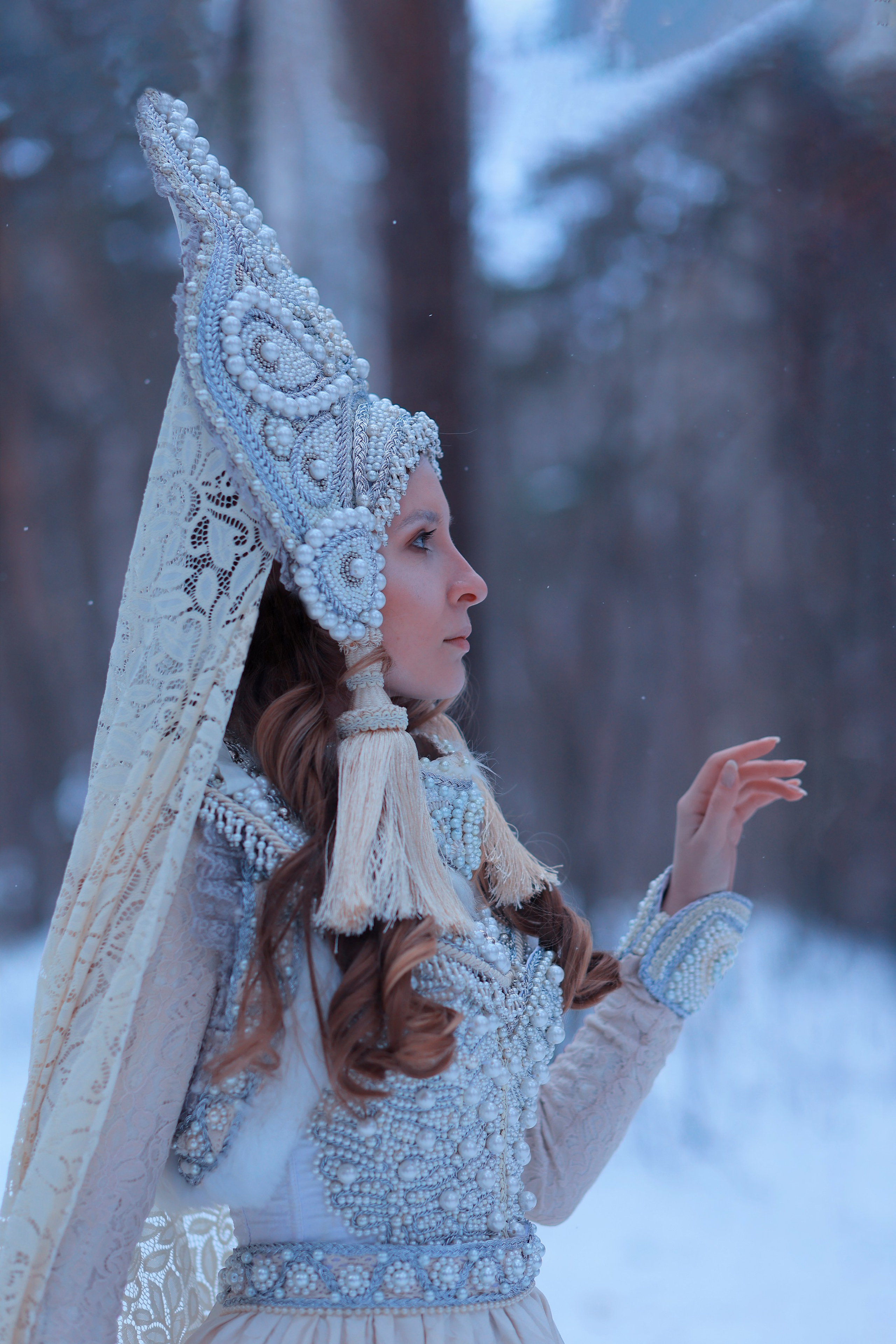Снежная королева. Художественный фотограф в Екатеринбурге Брук Мария
