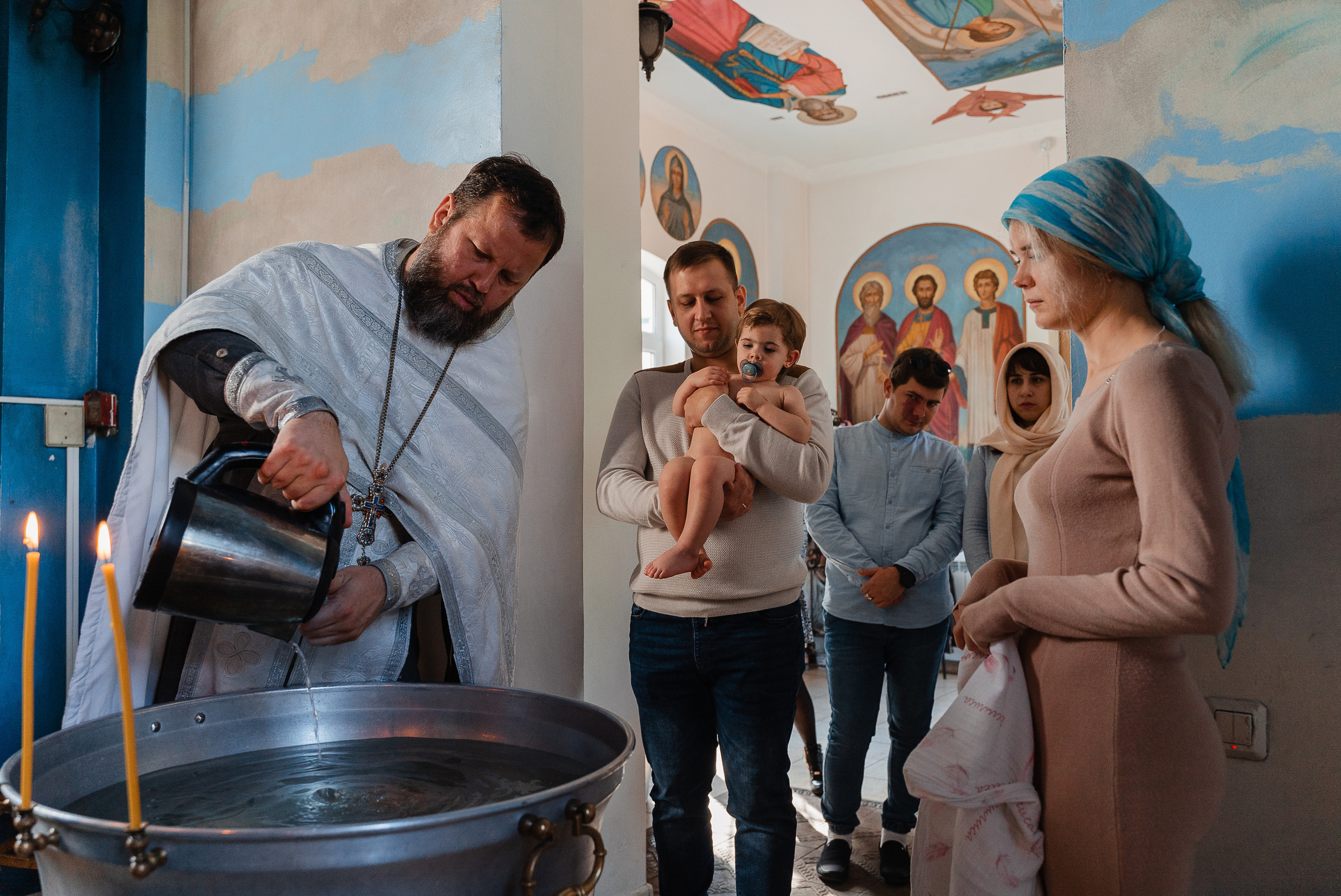 Крещение — Василиса. Фотограф Виктория Торгашёва. Астрахань