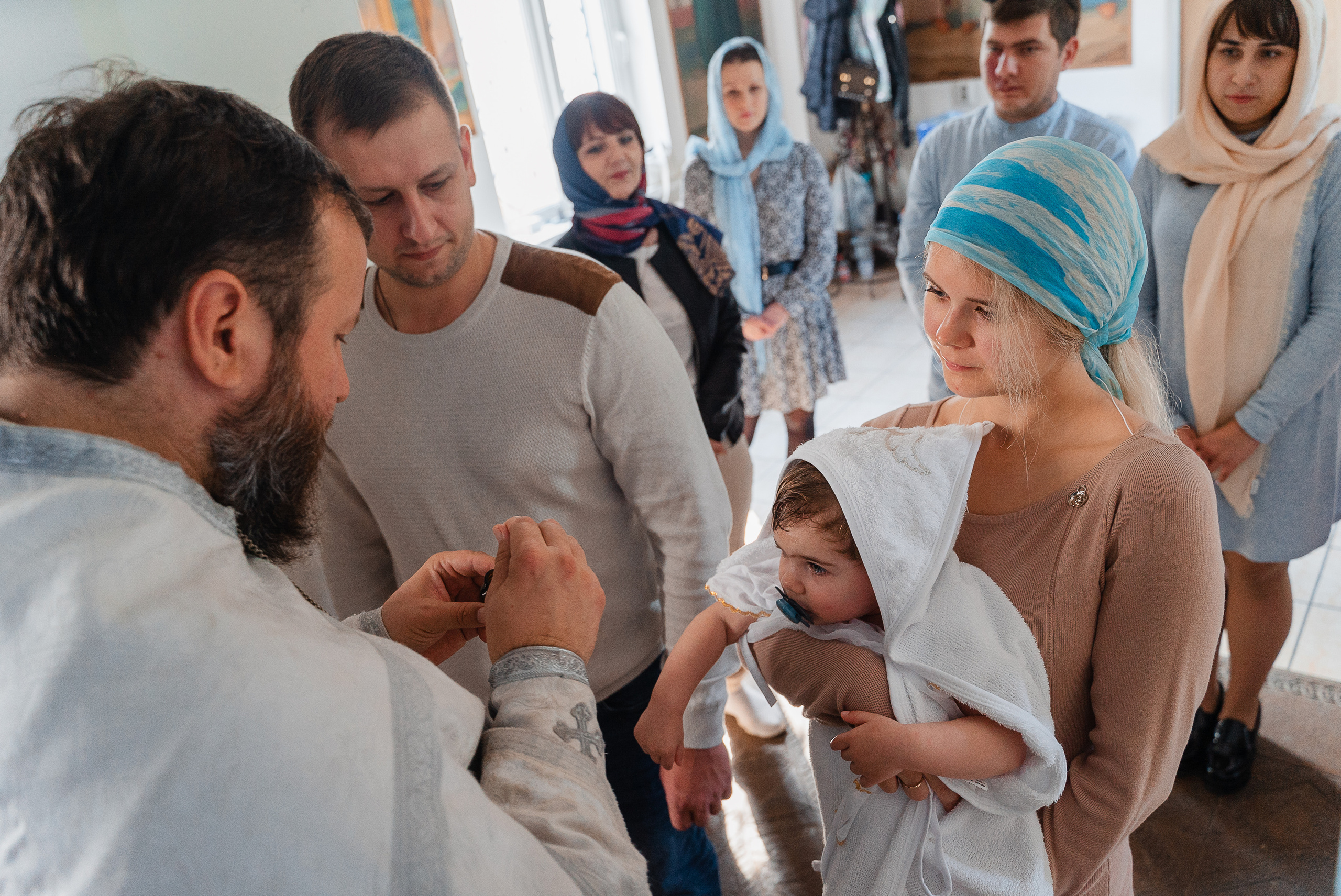Крещение — Василиса. Фотограф Виктория Торгашёва. Астрахань