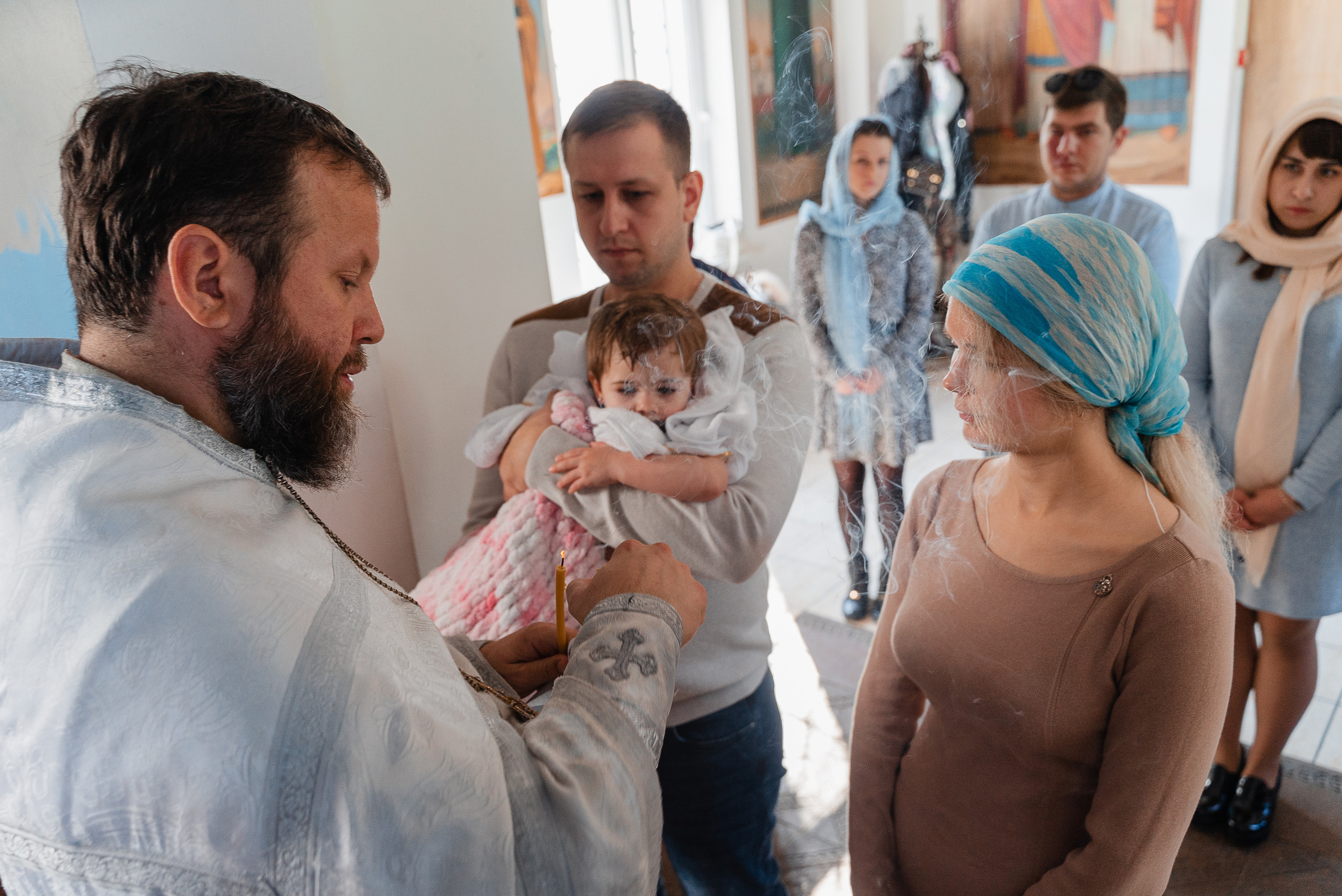 Крещение — Василиса. Фотограф Виктория Торгашёва. Астрахань