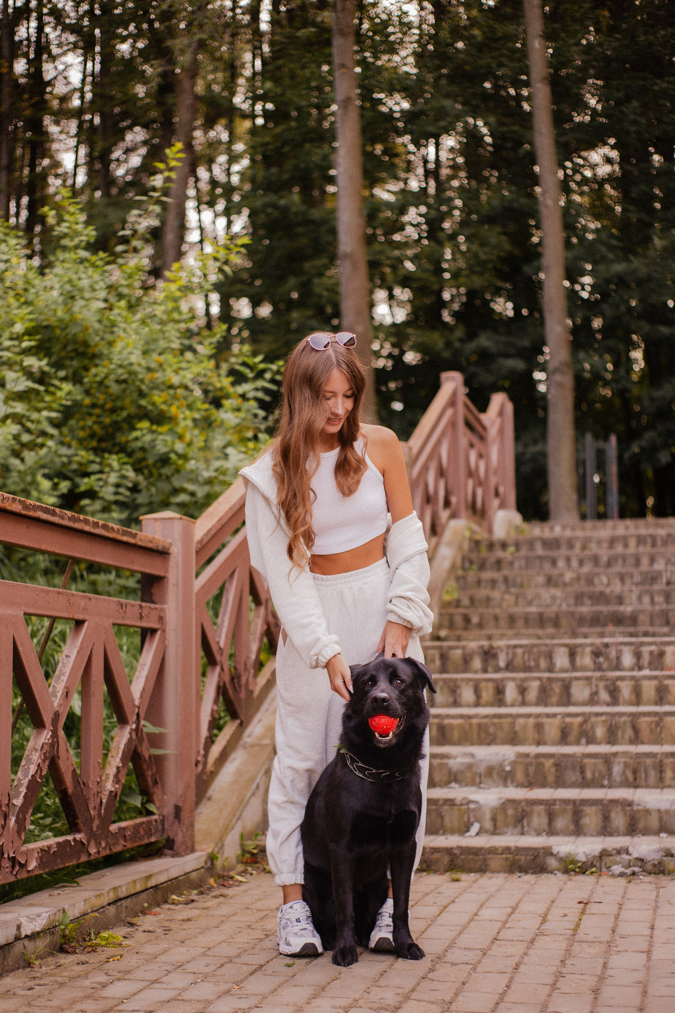 Анна и Лаки. Фотограф-анималист Мария Баркевич | Москва