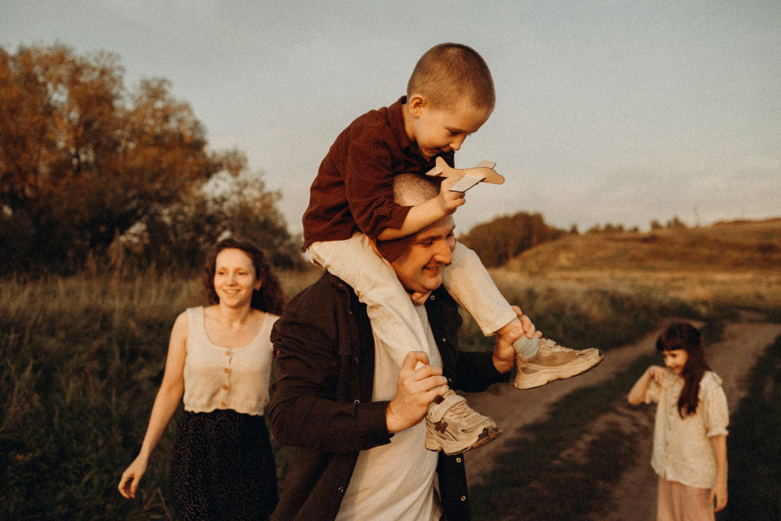 В лучах заката. Lifestyle семейный и детский фотограф в Омске Иванова Екатерина