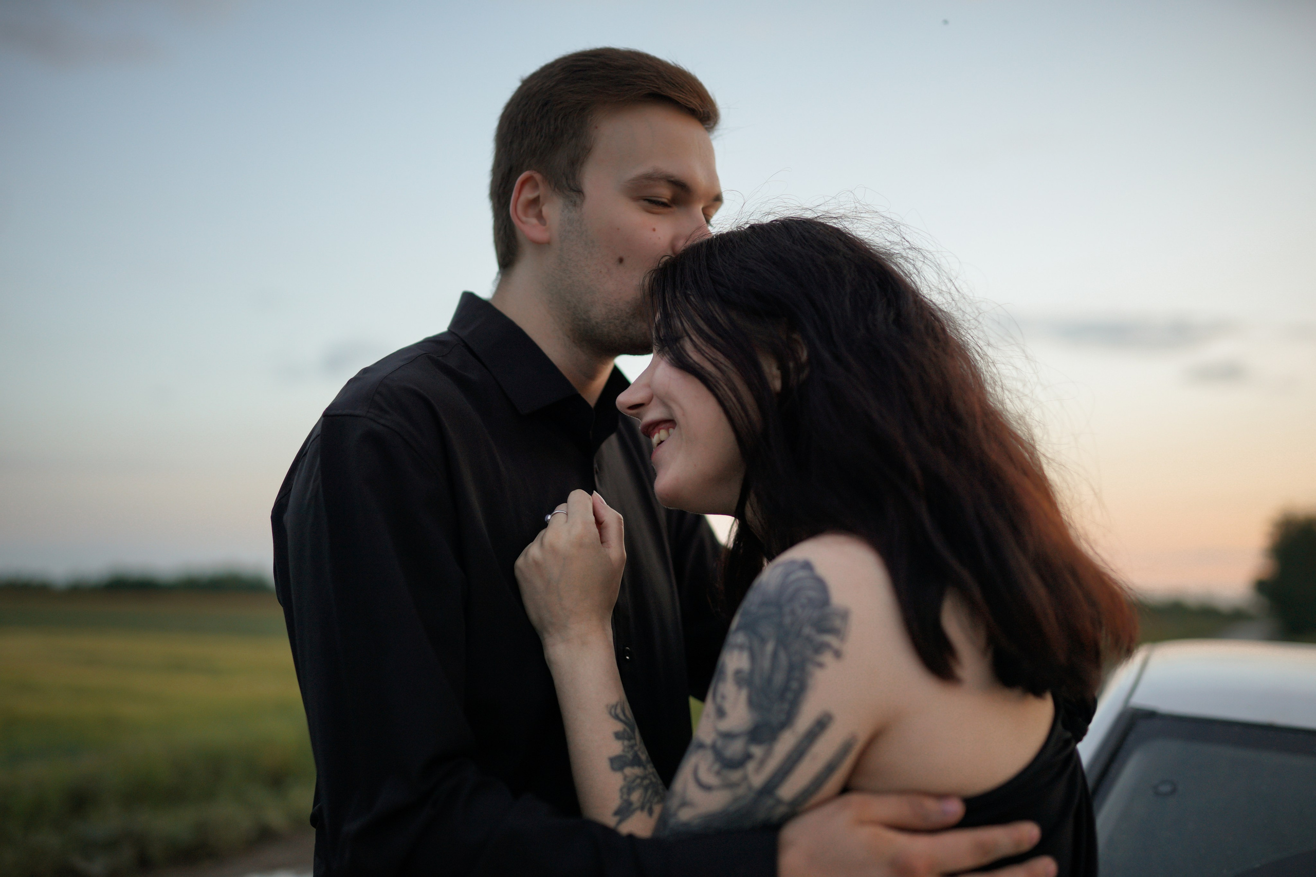 Поздний закат