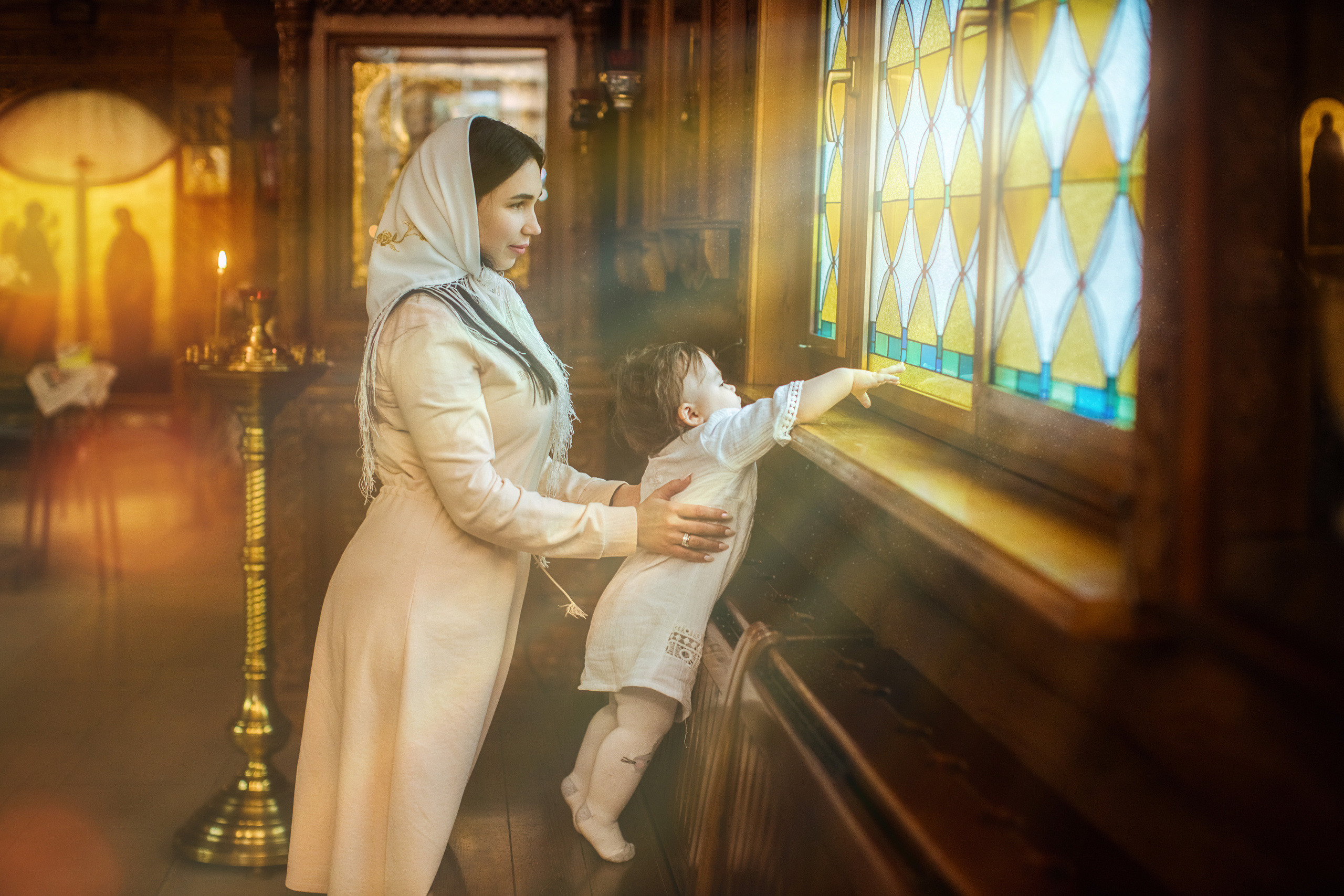 Таинство крещения. Фотографы в городе Волгограде — Людмила Агеева и Алексей Околелов