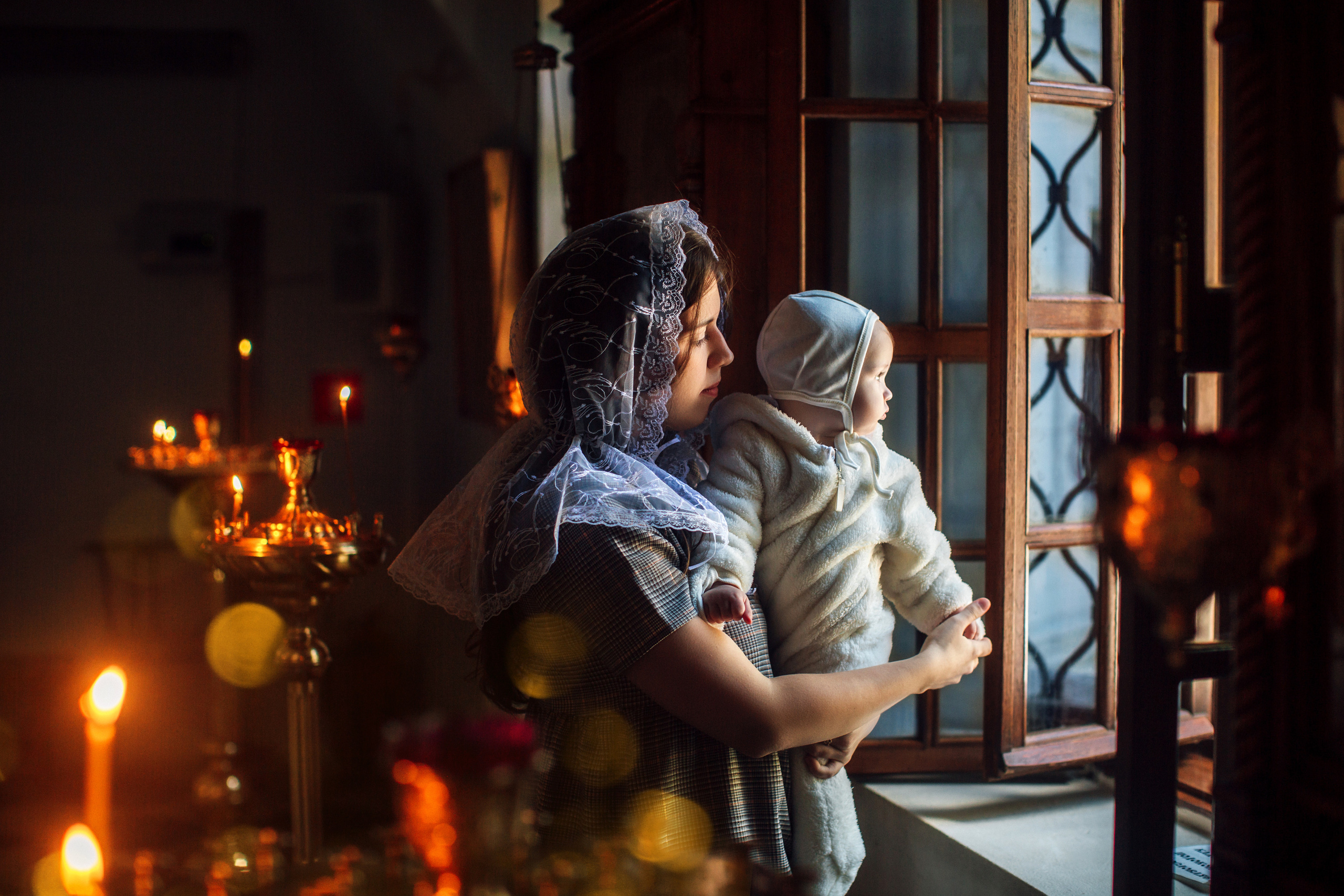 Таинство крещения. Фотографы в городе Волгограде — Людмила Агеева и Алексей Околелов