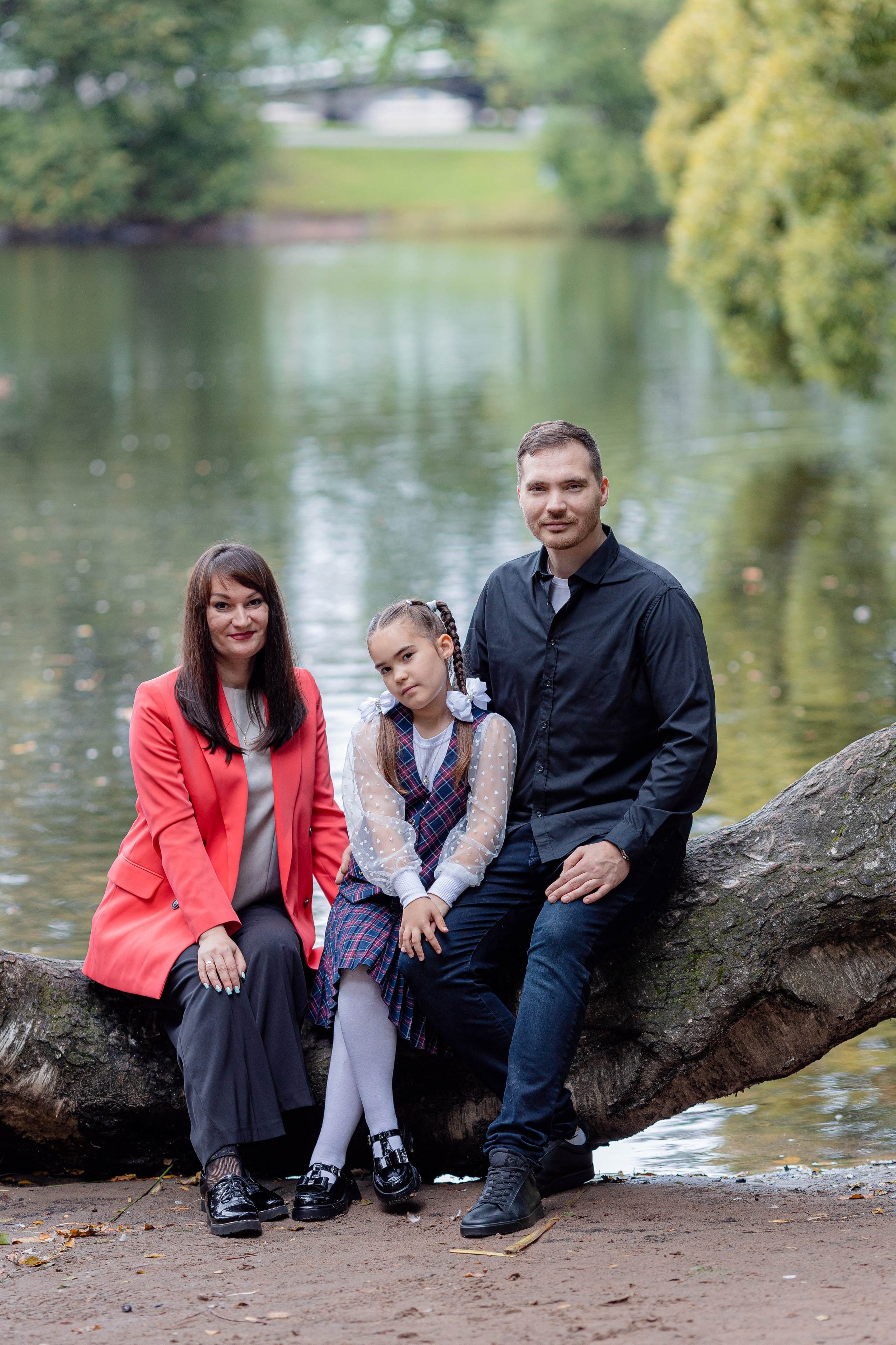 Семейная фотосессия 1-го сентября. Ирина Носова - семейный и детский фотограф