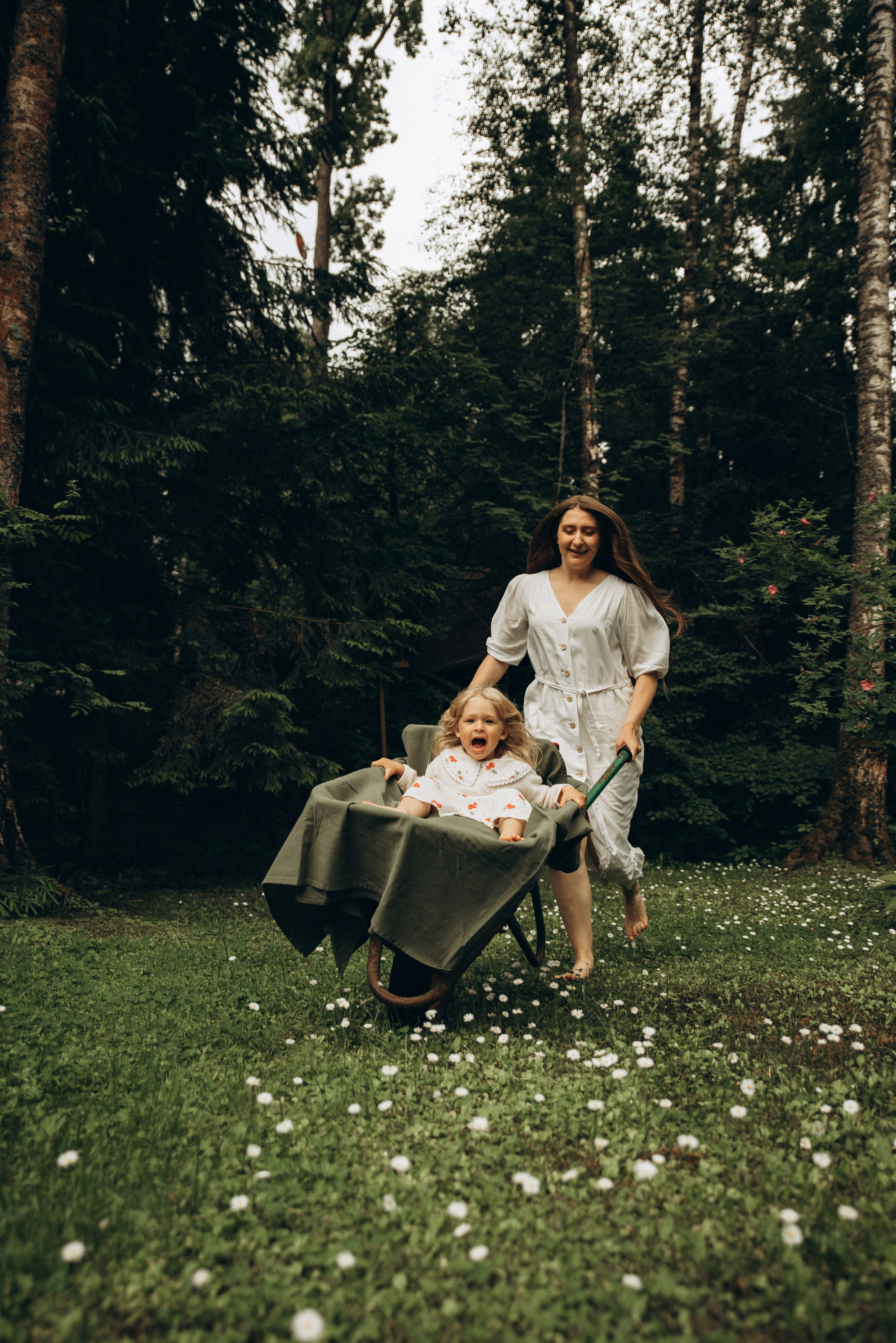 Ангелина и Есения. Семейный фотограф в Москве Дарья Пузикова