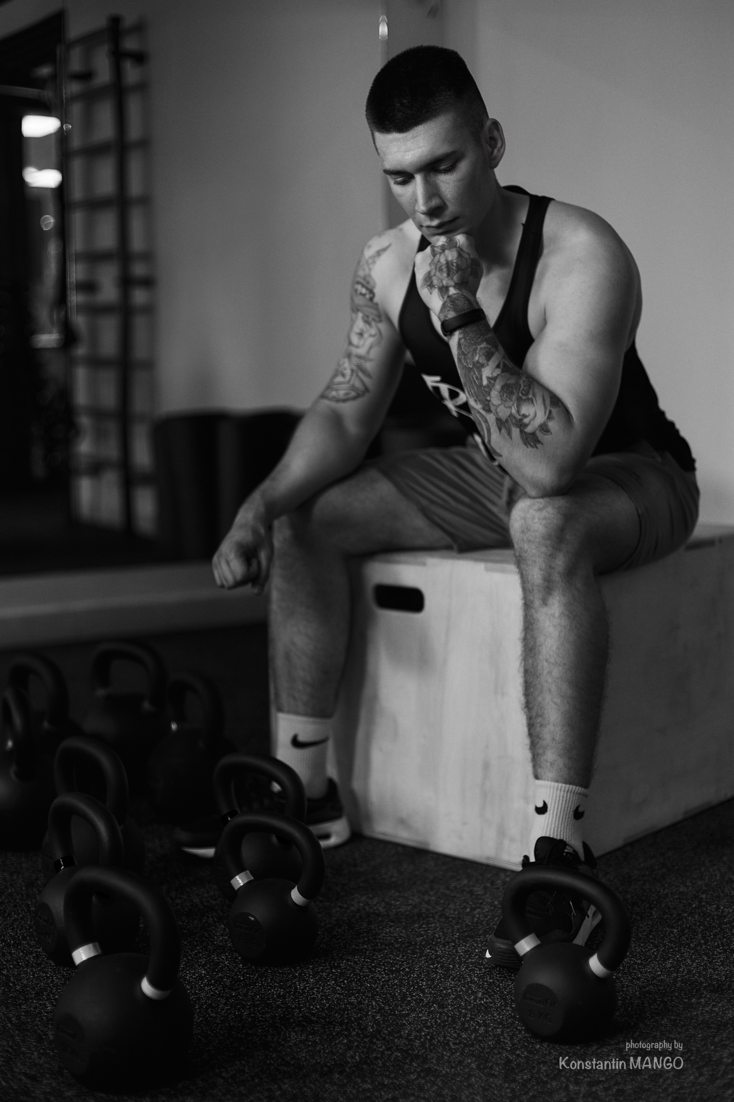Фитнес фото для тренера Дениса. Фотограф в Рязани. Свадьба, семейное фото, портрет. Константин Манго