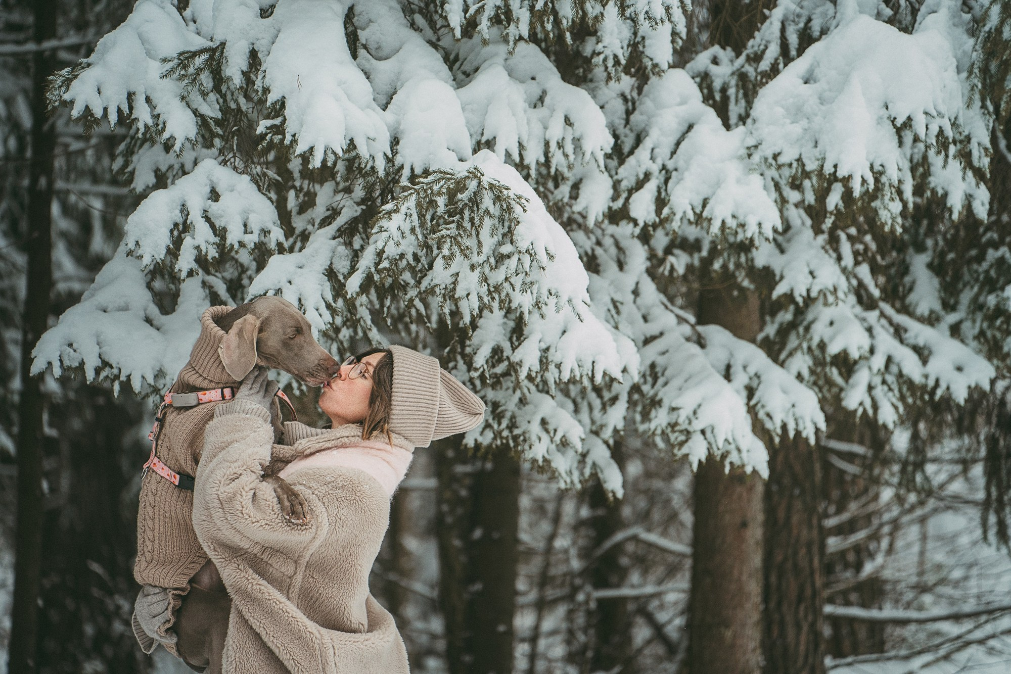 Лена и Фанни. Фотограф анималист в Москве и Санкт-Петербурге Свиридова Анна