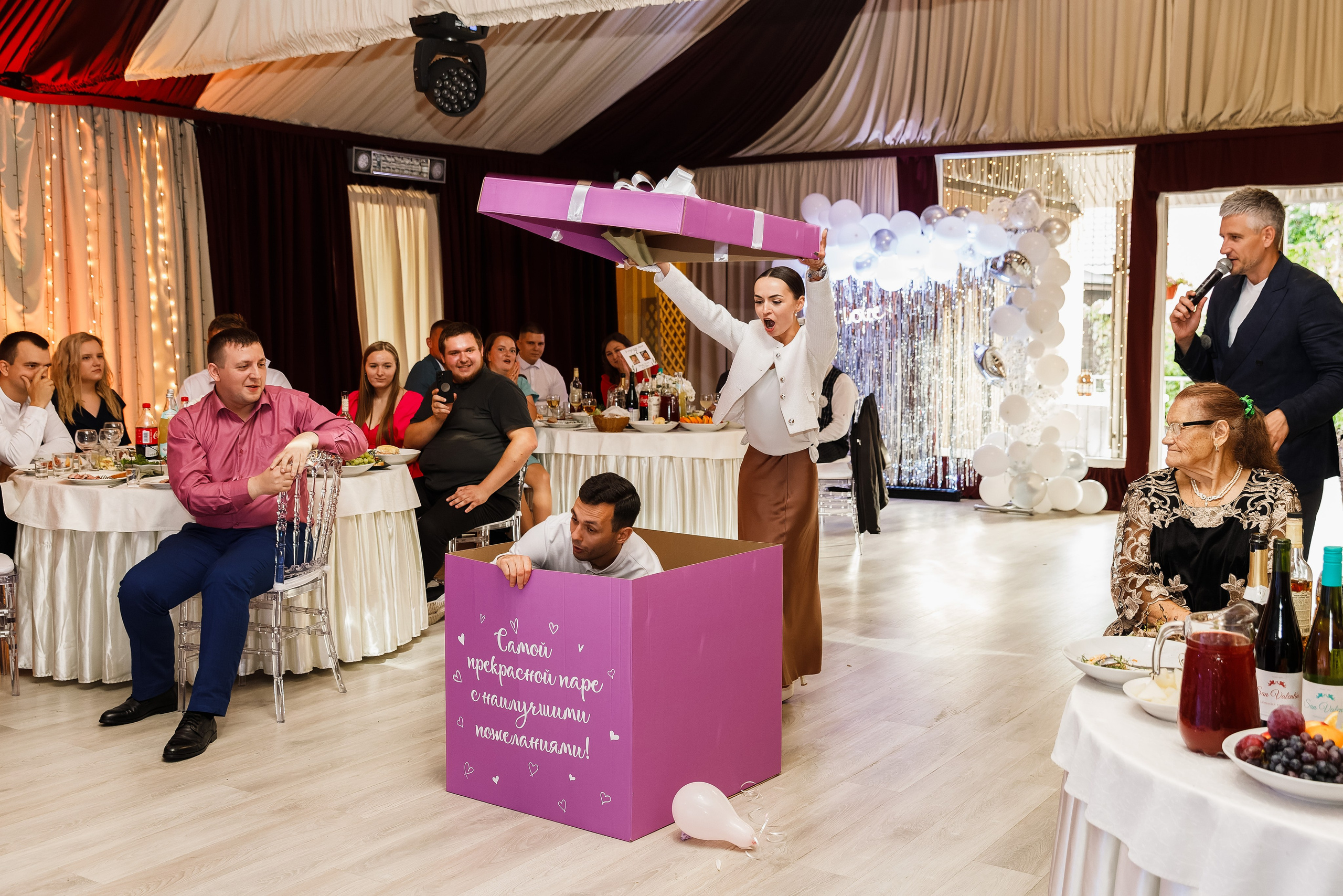 Свадебный банкет. Свадебный и портретный фотограф в Санкт-Петербурге Анна Демьянова