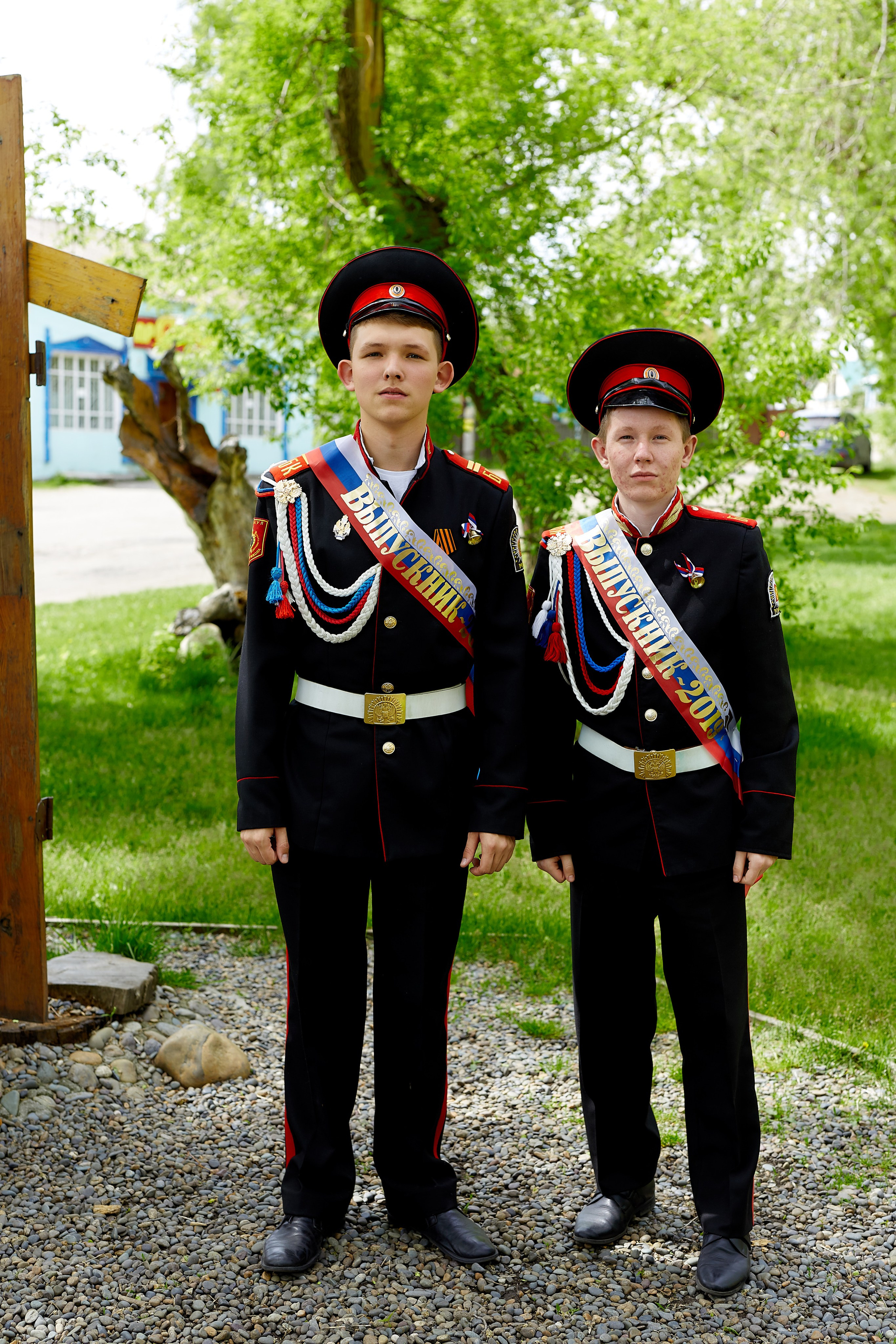 Кадеты последний звонок. Фотограф Вячеслав Фарунин