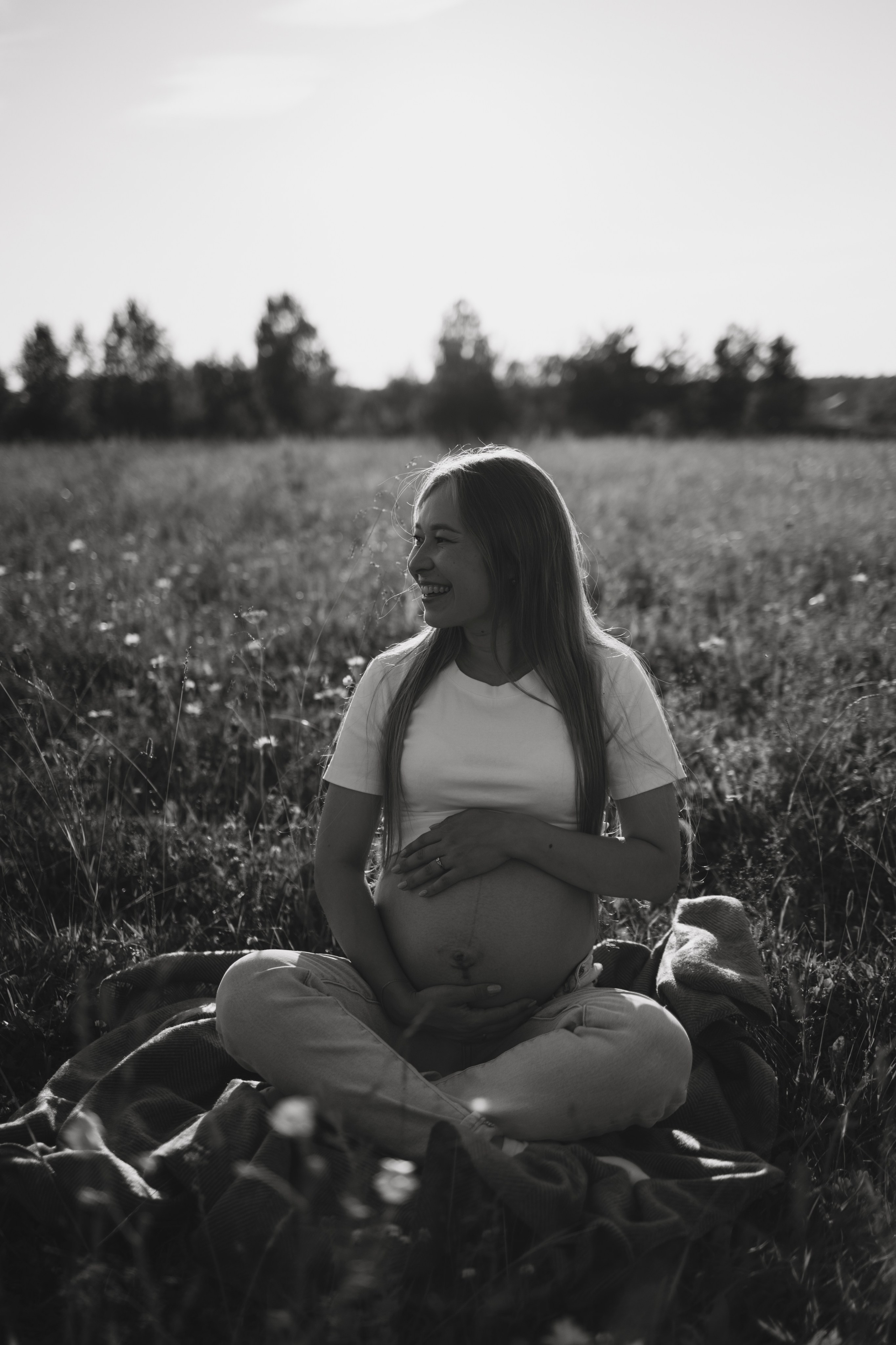 Виктория и Айдар. В ожидании. Фотограф Айгуль Габсаматова Октябрьский