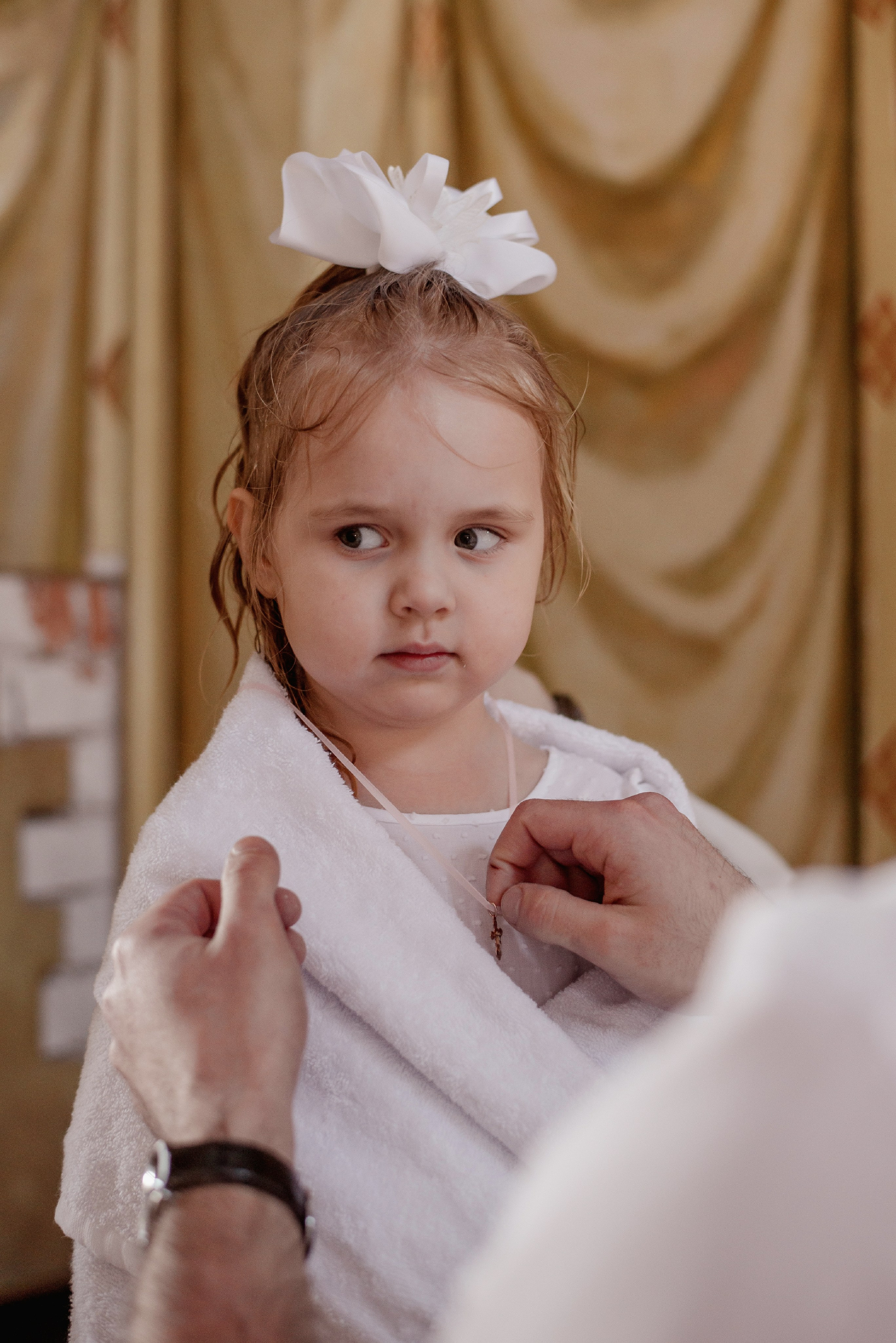 Таинство Крещения Олеси, Покровский Кафедральный Собор, г. Шахты. Семейный фотограф в Новочеркасске Виктория Громова