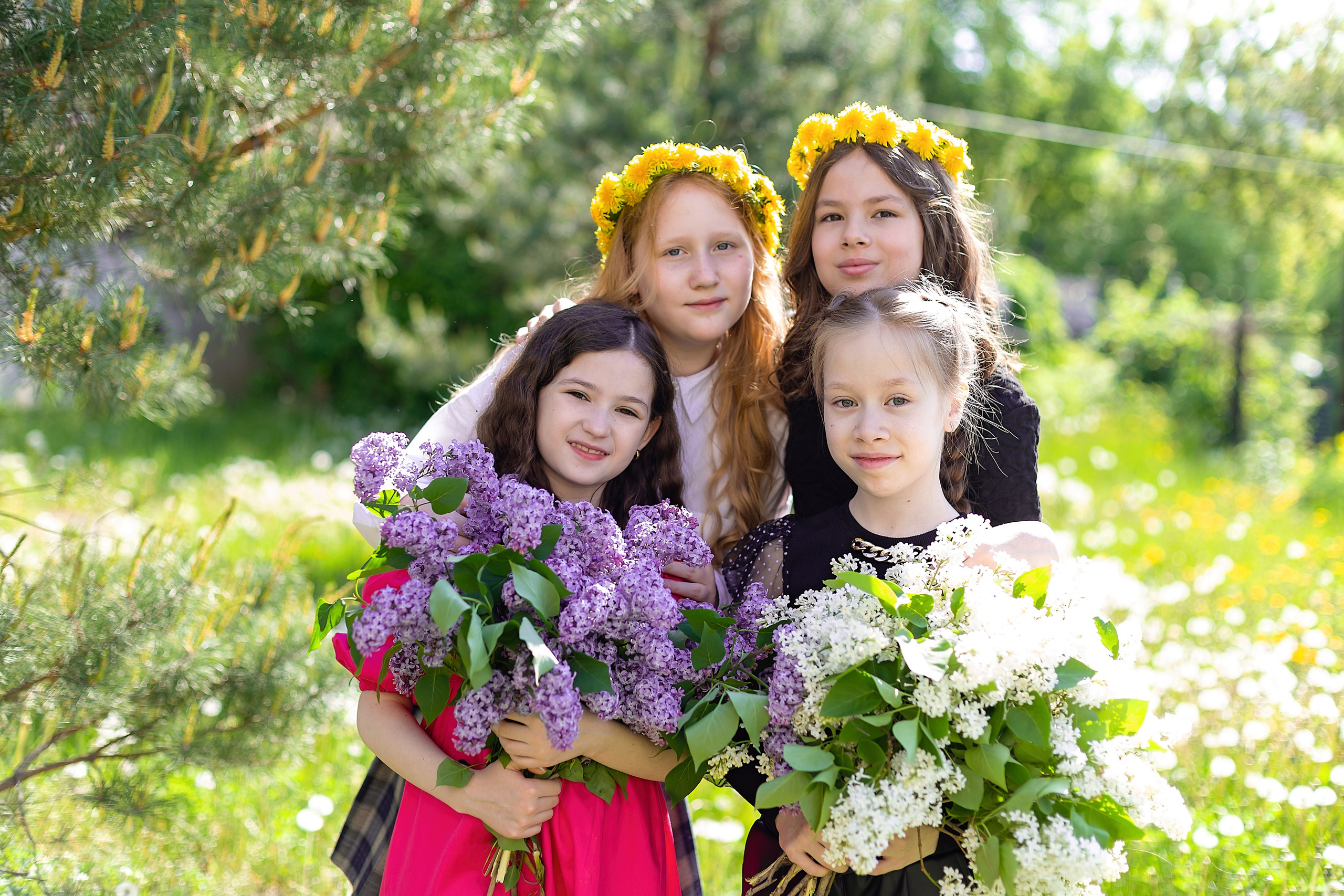 4 класс. Съёмка на улице. Выпускные альбомы «Эврика» в Нижнем Новгороде