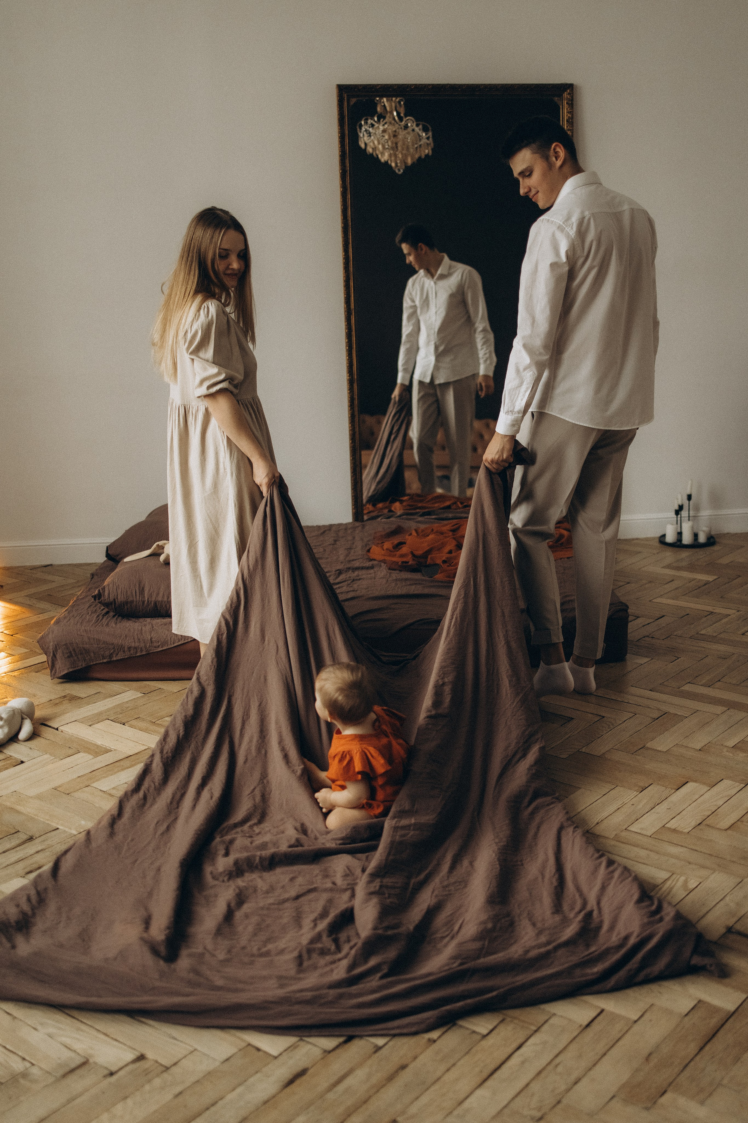 Ира, Максим и Эмилия. Фотограф в Санкт-Петербурге Анастасия Комолова