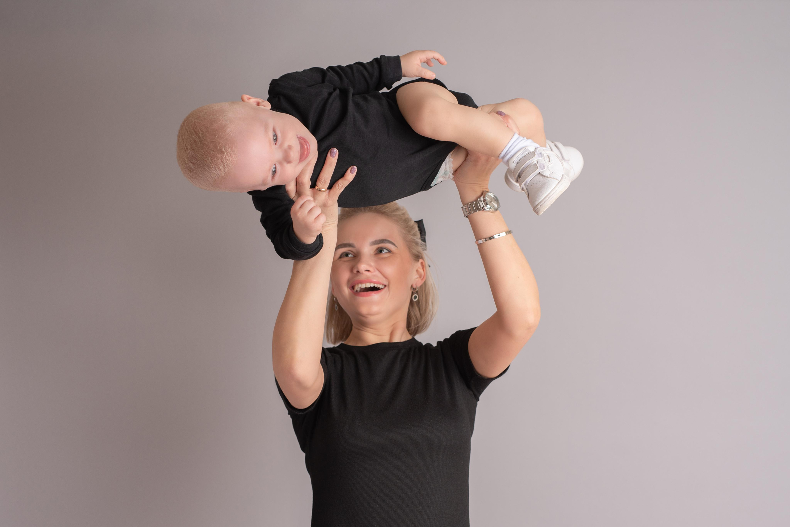 Black-mama. Фотограф новорожденных и детский фотограф в Екатеринбурге Ксени