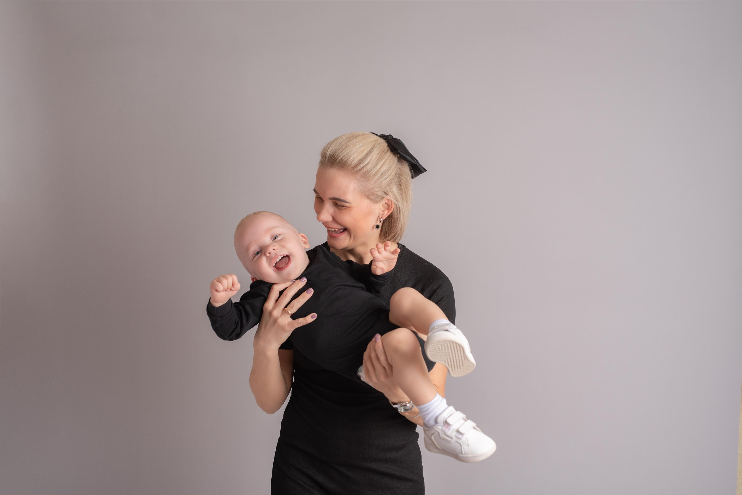 Black-mama. Фотограф новорожденных и детский фотограф в Екатеринбурге Ксени