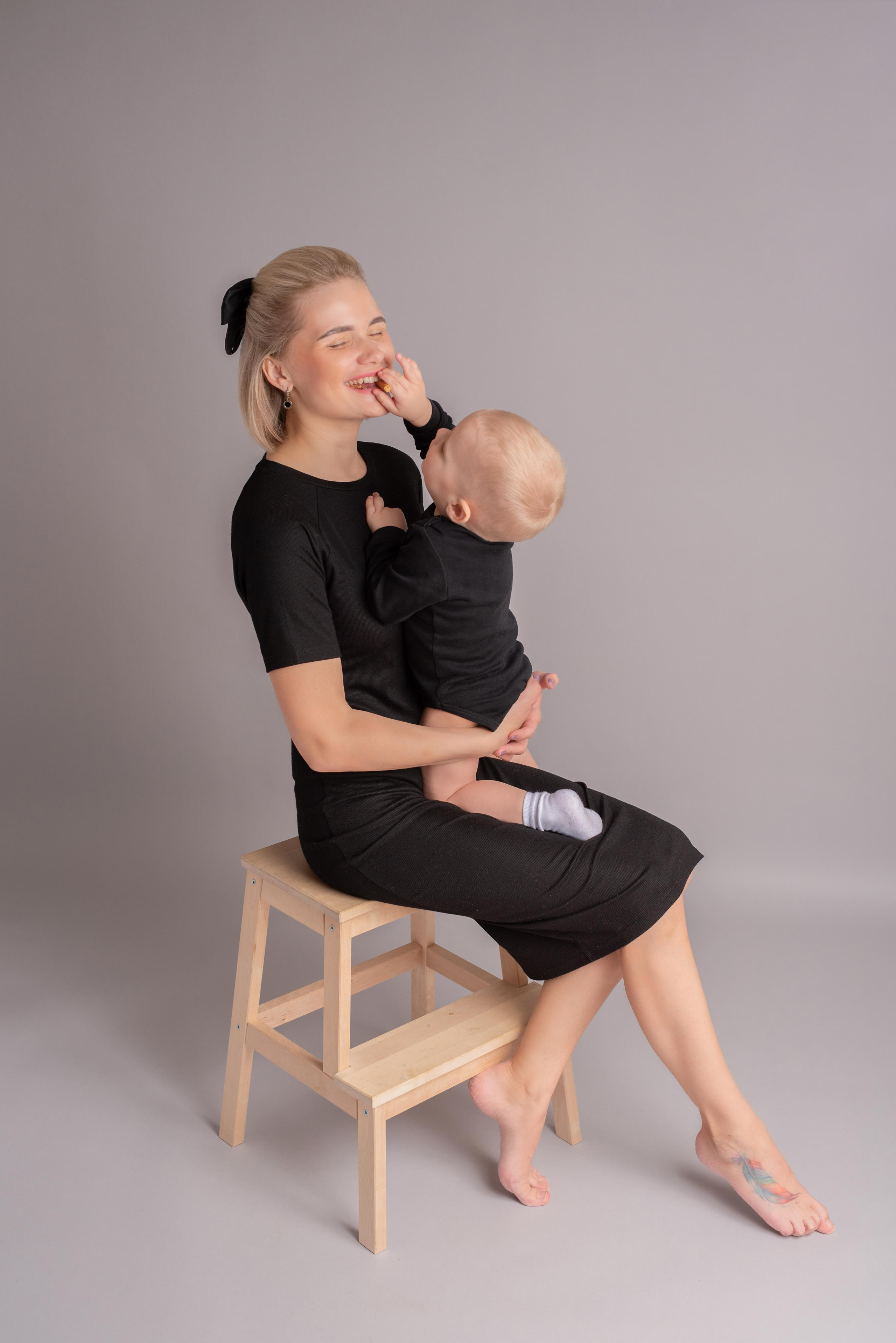 Black-mama. Фотограф новорожденных и детский фотограф в Екатеринбурге Ксени