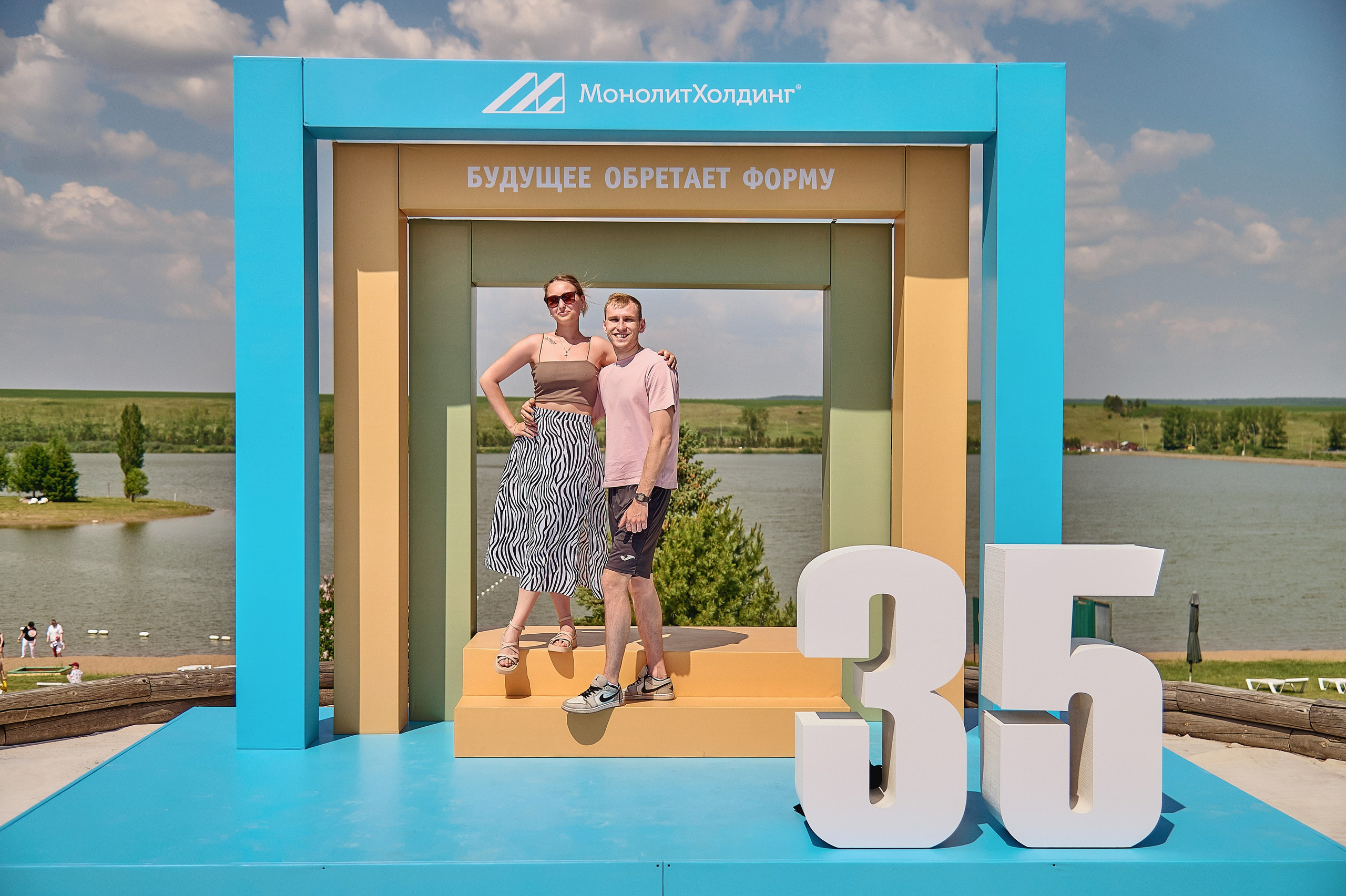 Монолитхолдинг — Емельяновское озеро. Фотограф Яковлев Роман — Красноярск