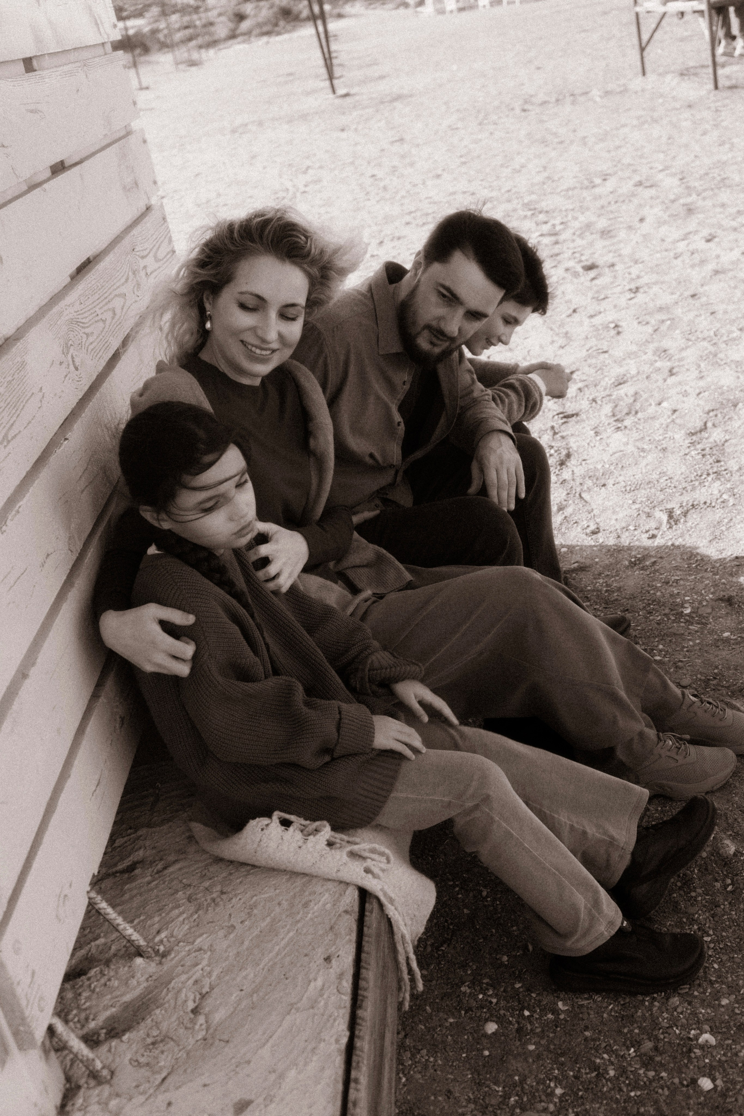 Осенняя прогулка / море. Фотограф в Каспийске