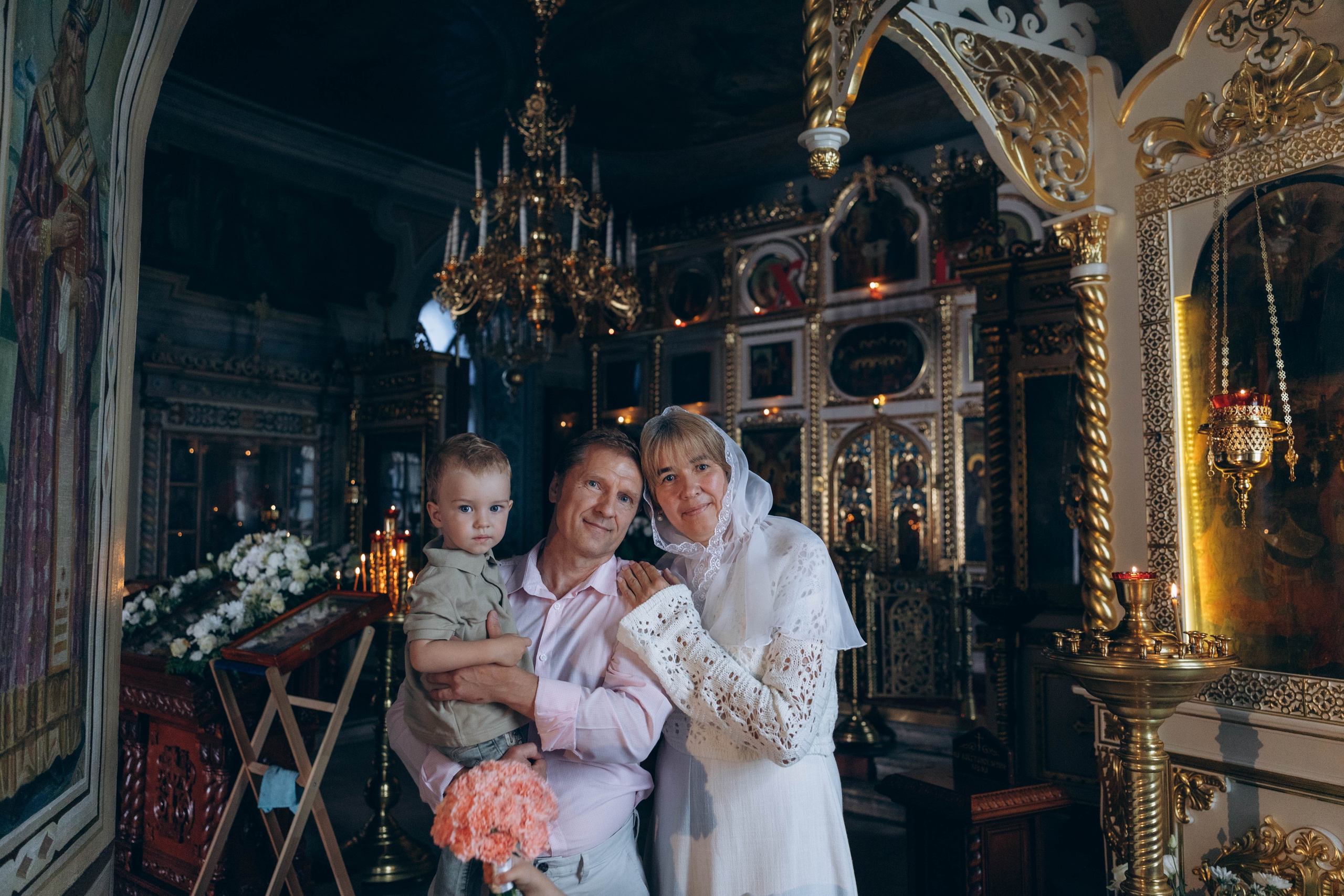 Церковный (крещение и венчание). Семейный фотограф Москва и область Дербунова Елена