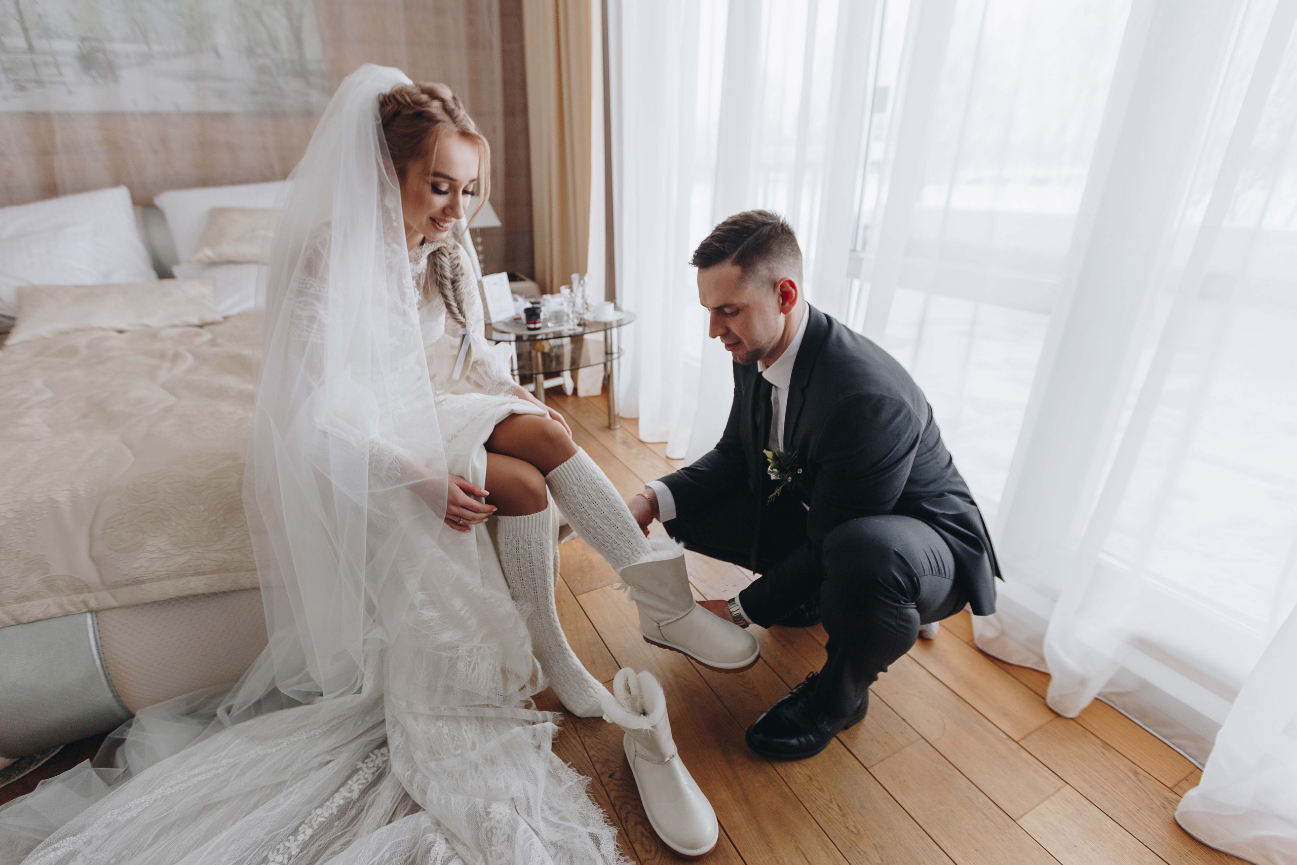 Зимняя свадебная фото и видео съёмка в Гомеле в усадьбе Хорошее место. Свадебный семейный фотограф и видеограф Гомель Минск Беларусь Европа