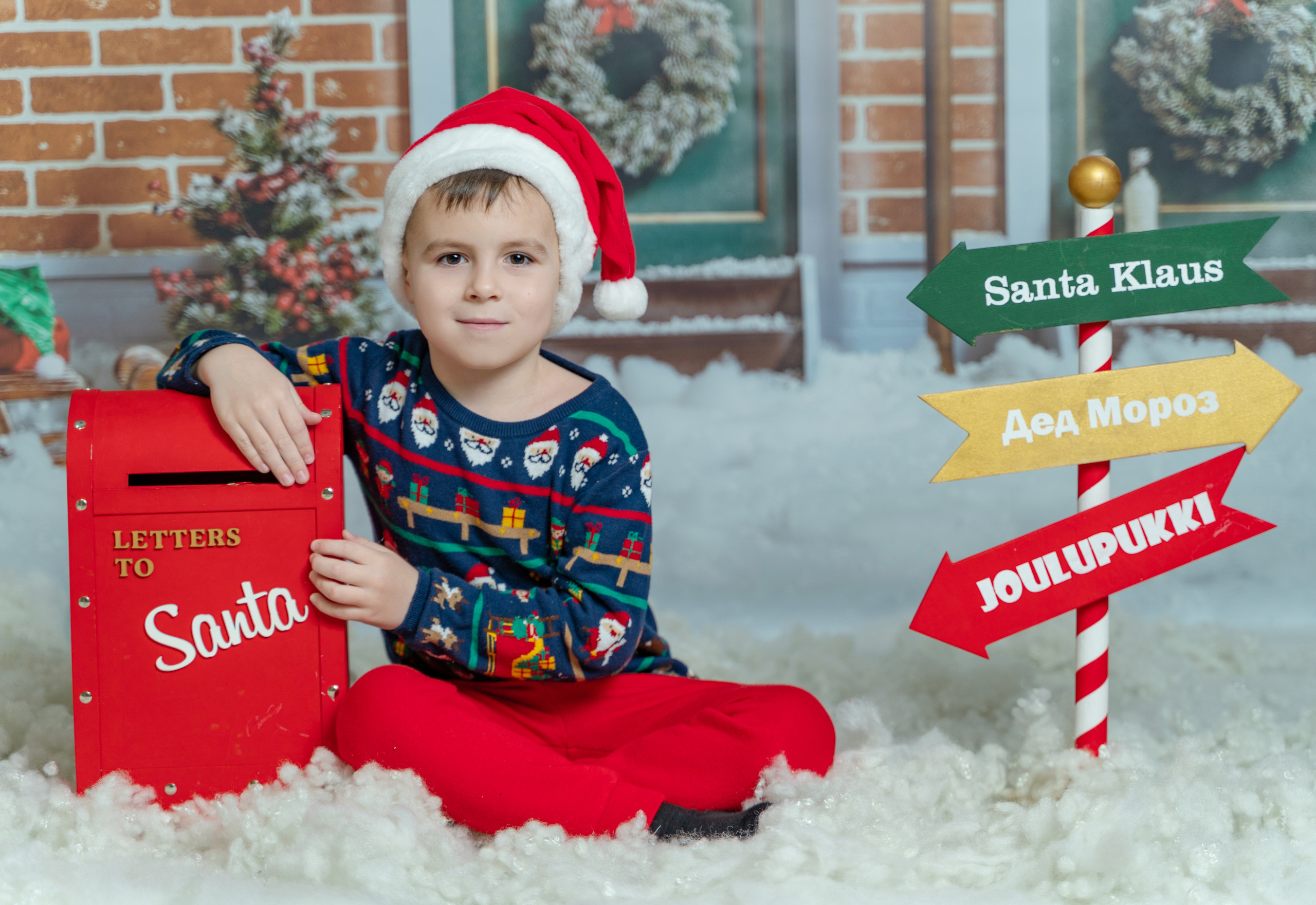 НОВОГОДНИЙ. Детская выездная фотостудия. Фотограф новорождённых newborn, годовасие