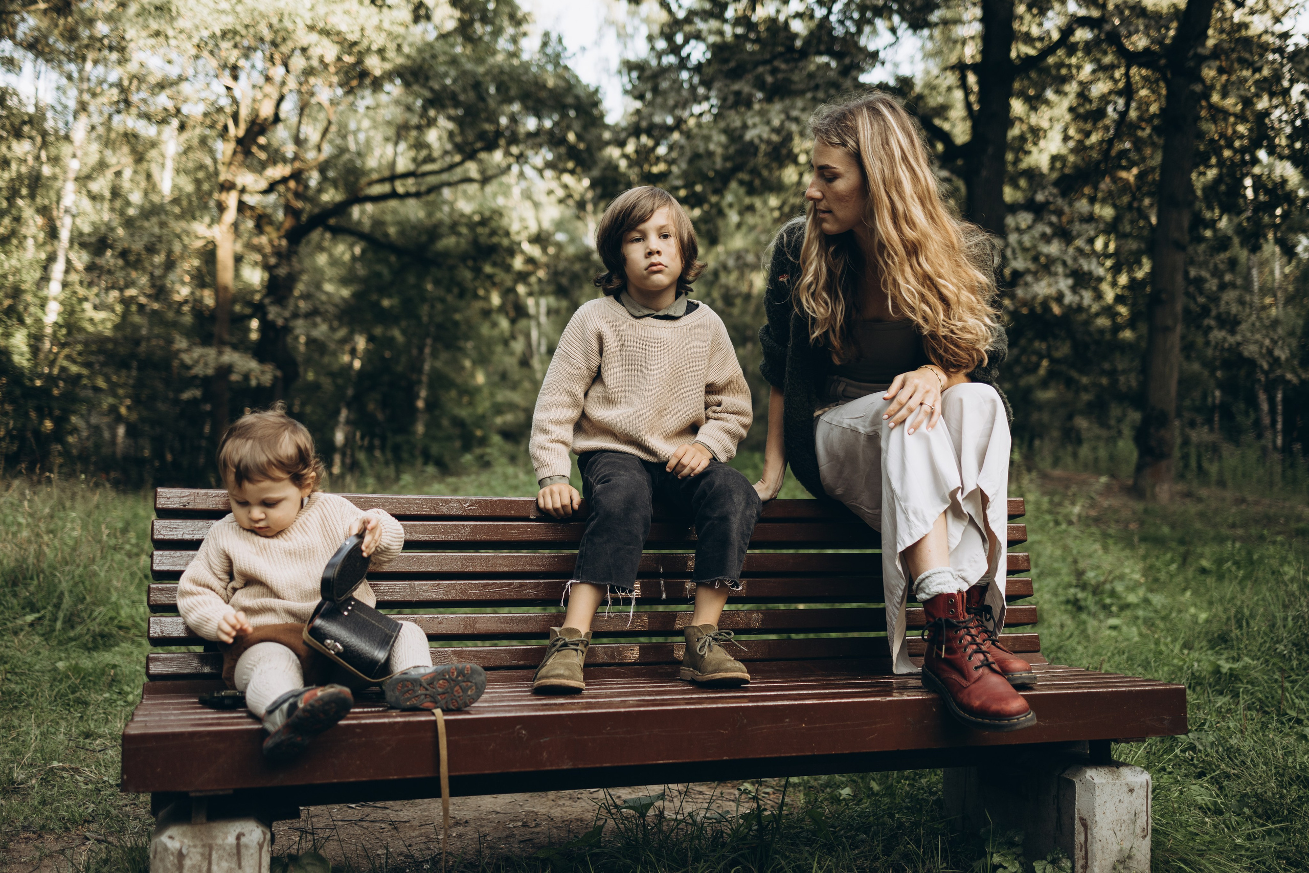 Прогулка с Парке Сокольники. Семейный фотограф в Москве Виктория Ястребинская
