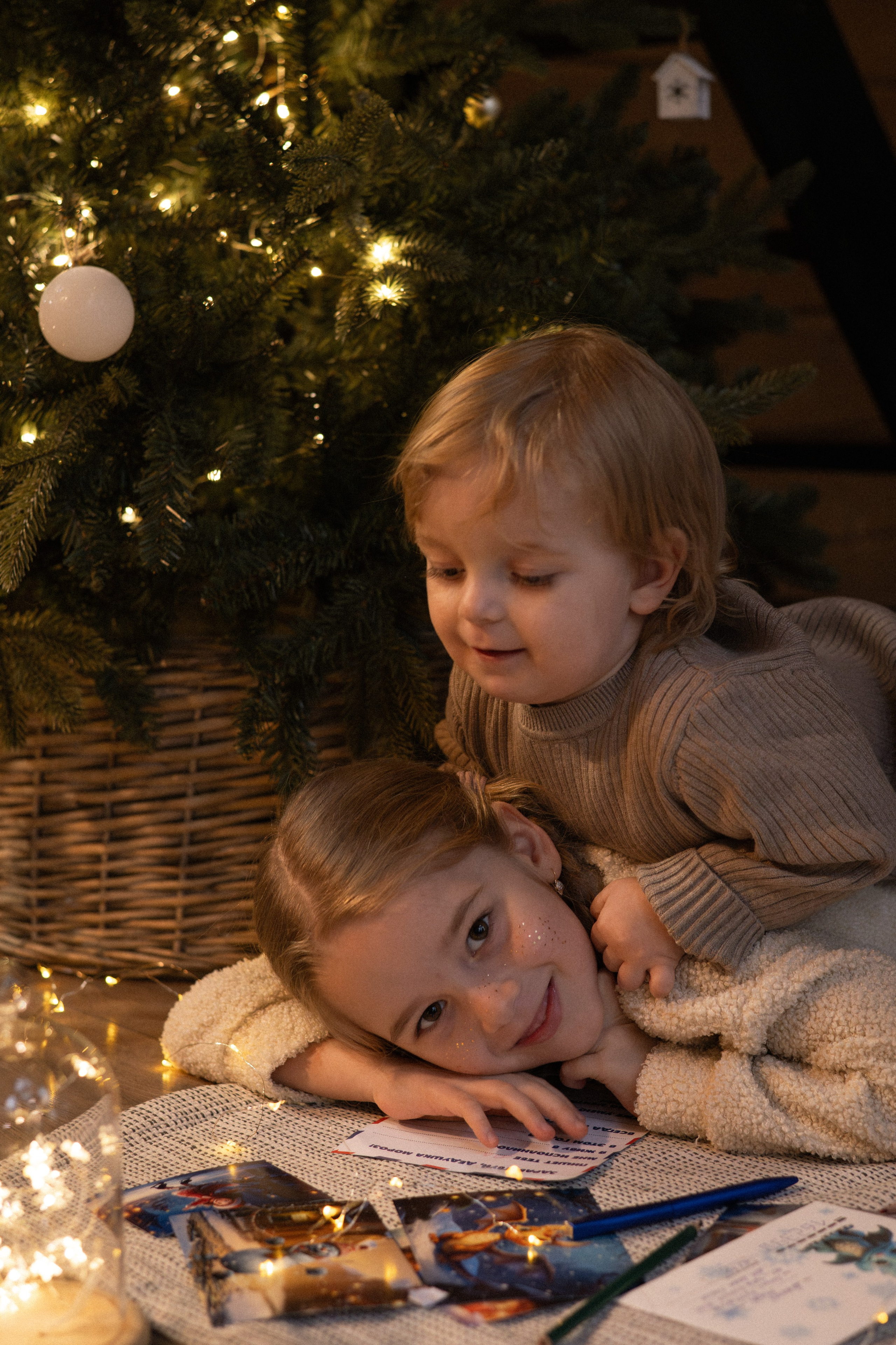 Новогодняя история Есении и Мирослава. Детский и семейный фотограф в Санкт-Петербурге и Ярославле Павлова Гал