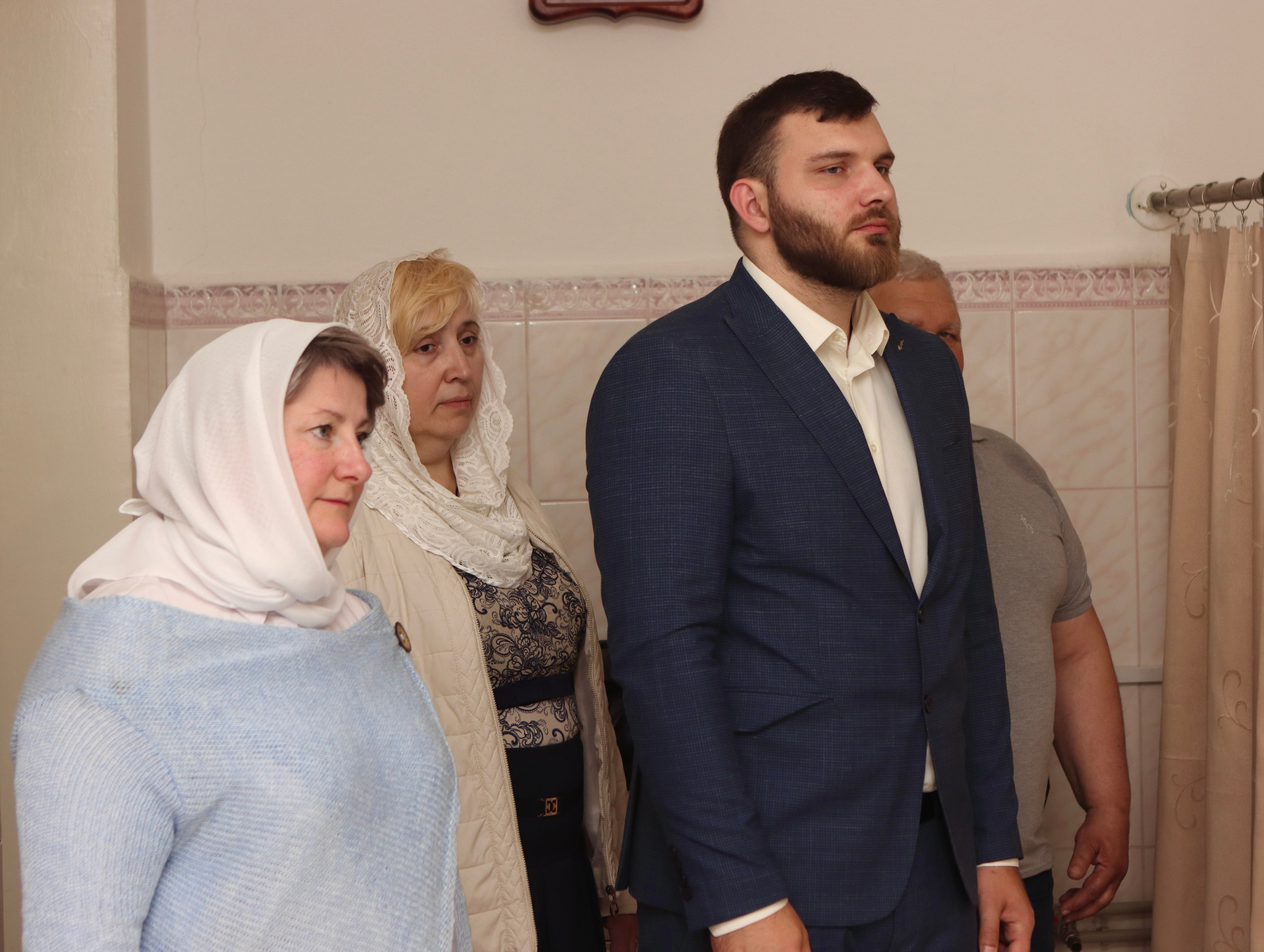 Анастасия и Вадим — крещение Виктории. Фотограф в Курске Смирнов Евгений