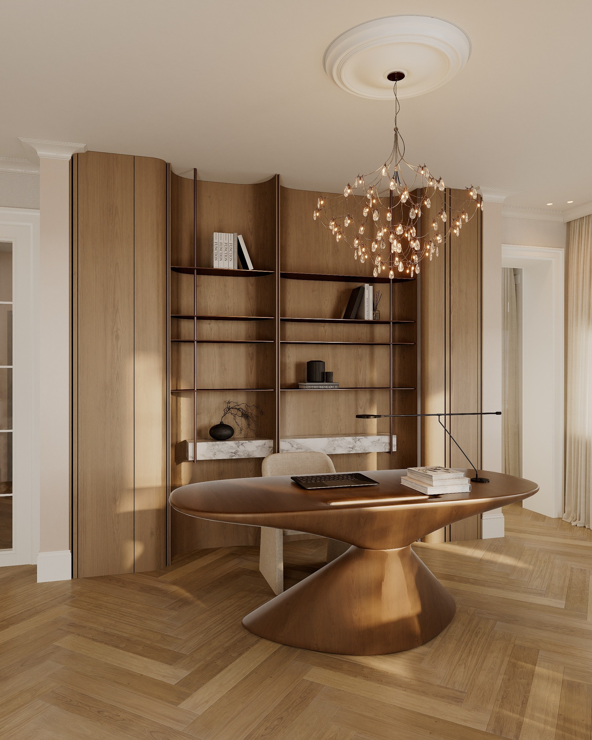 Personal office / Amsterdam. Solovets visualization