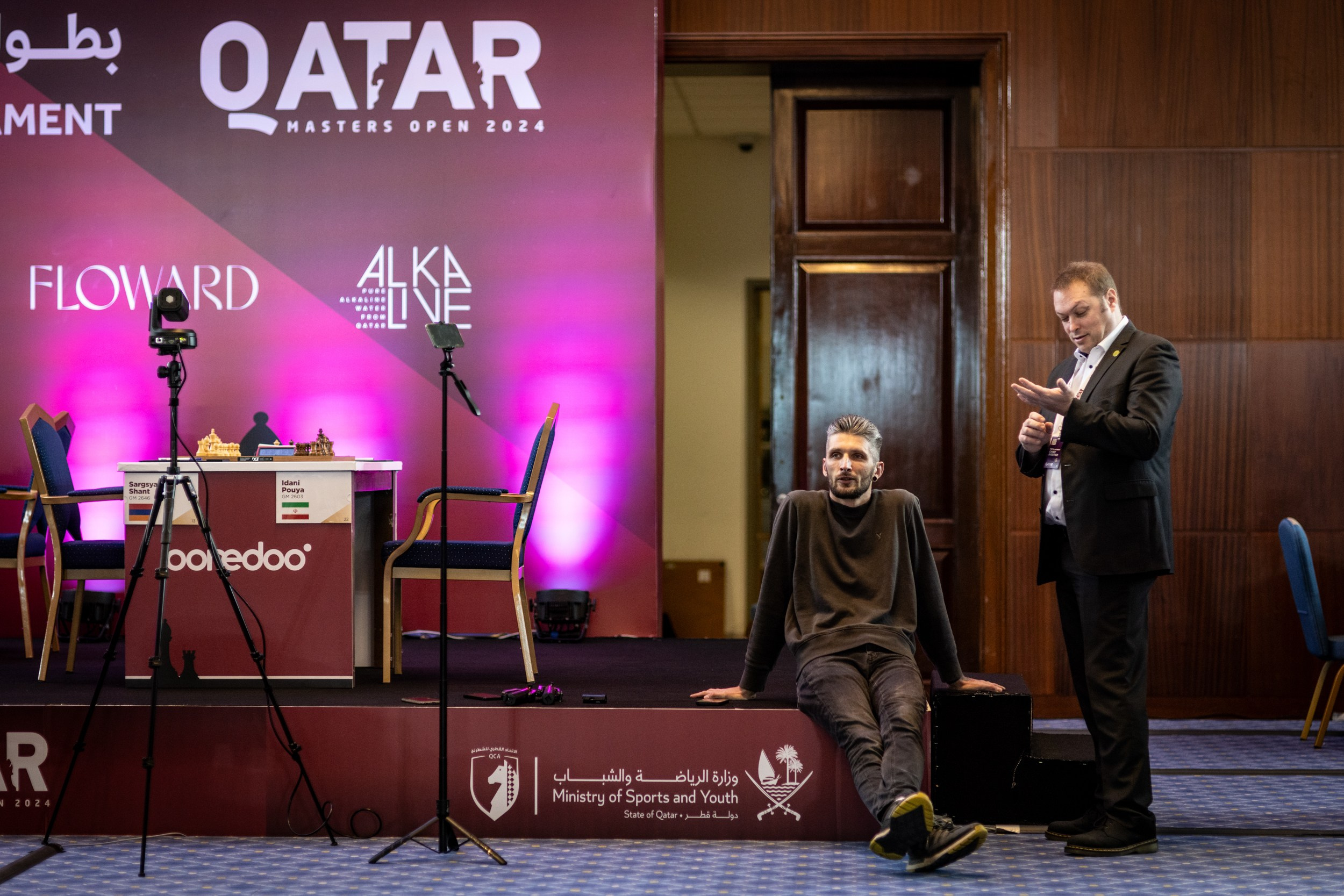 2024.12.06 Qatar Masters Open 2024 — Round4. Фотограф Анна Штурман (репортажная съёмка любых событий и мероприятий) Anna Shtourman photographer