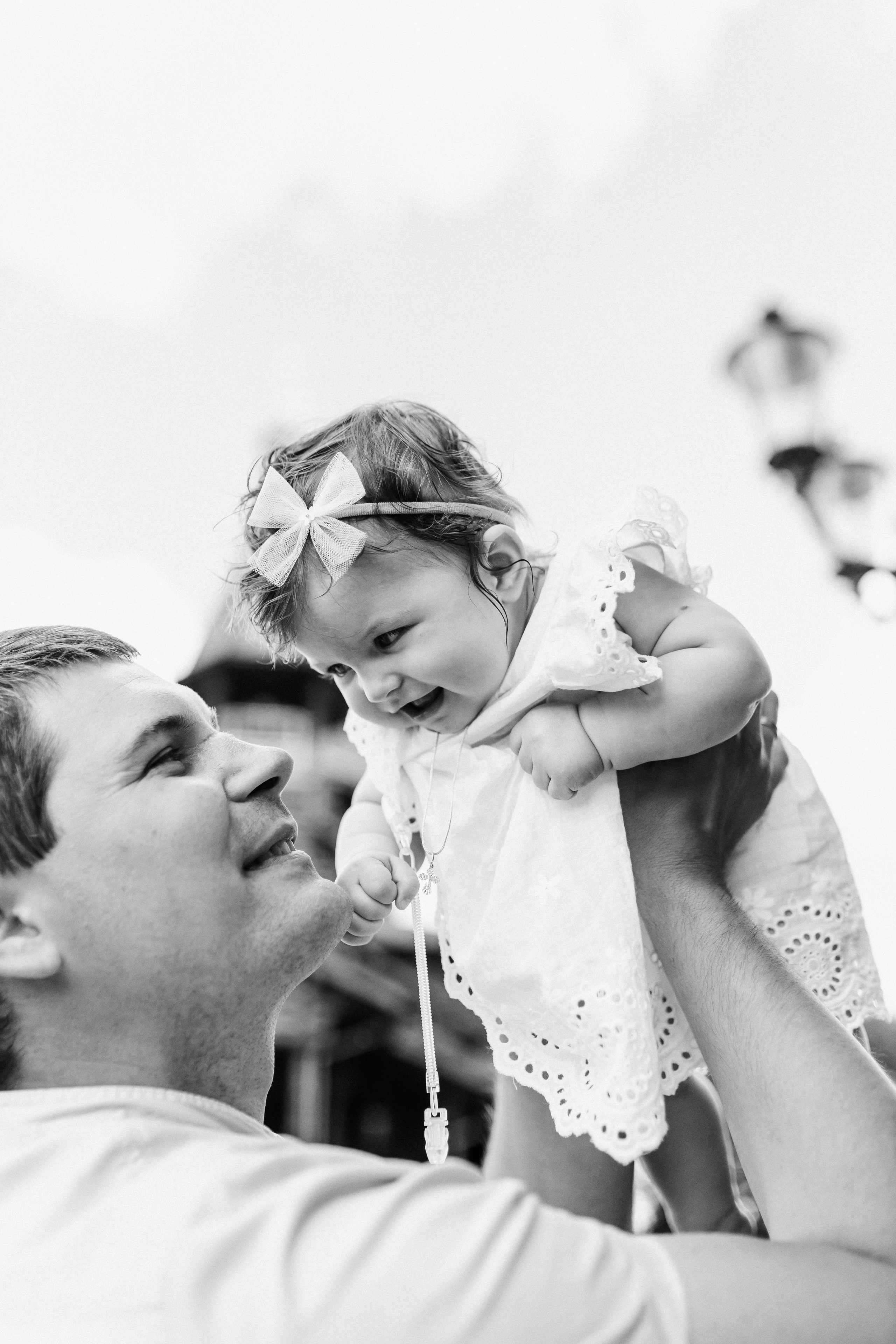 Крещение Аделины, храм Святой Троицы, июль 2024