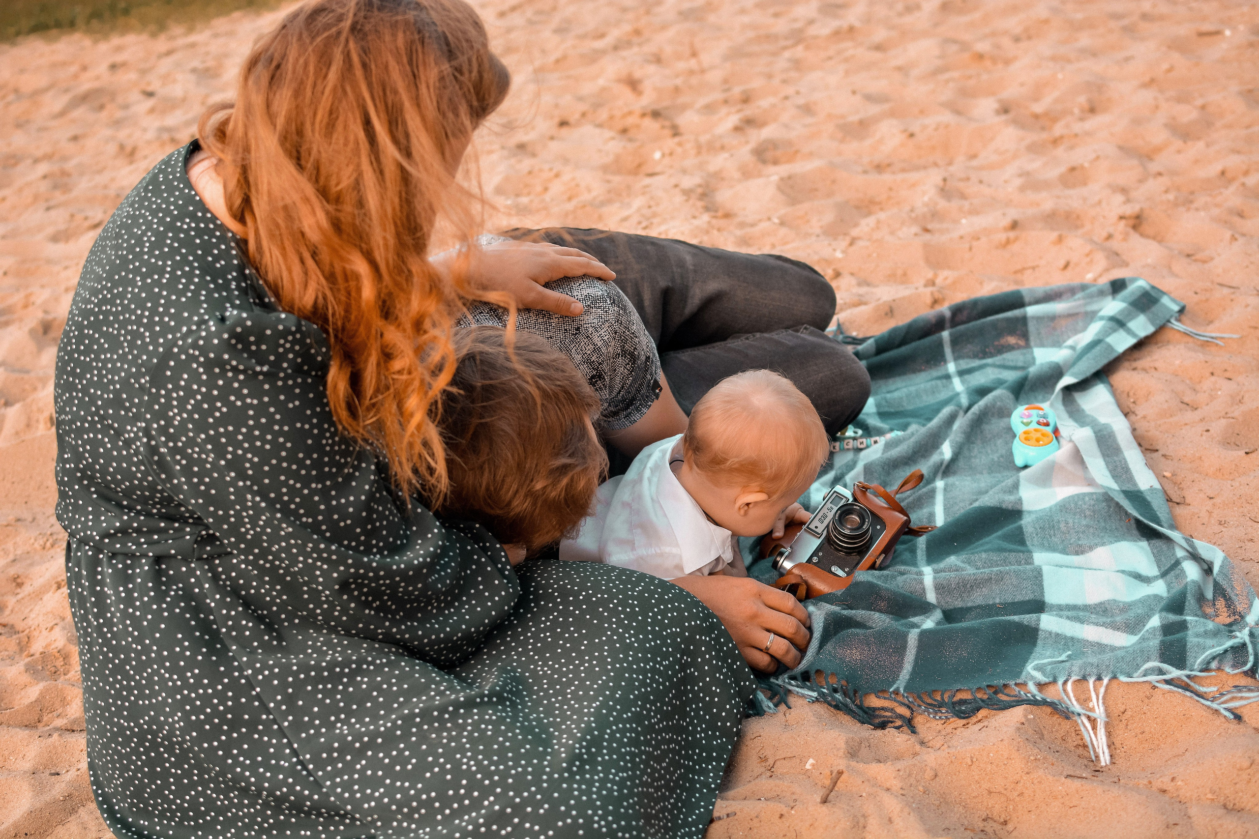 Лена, Сергей и Максим. Семейный и детский фотограф в городе Грязи Олеся Огурцова